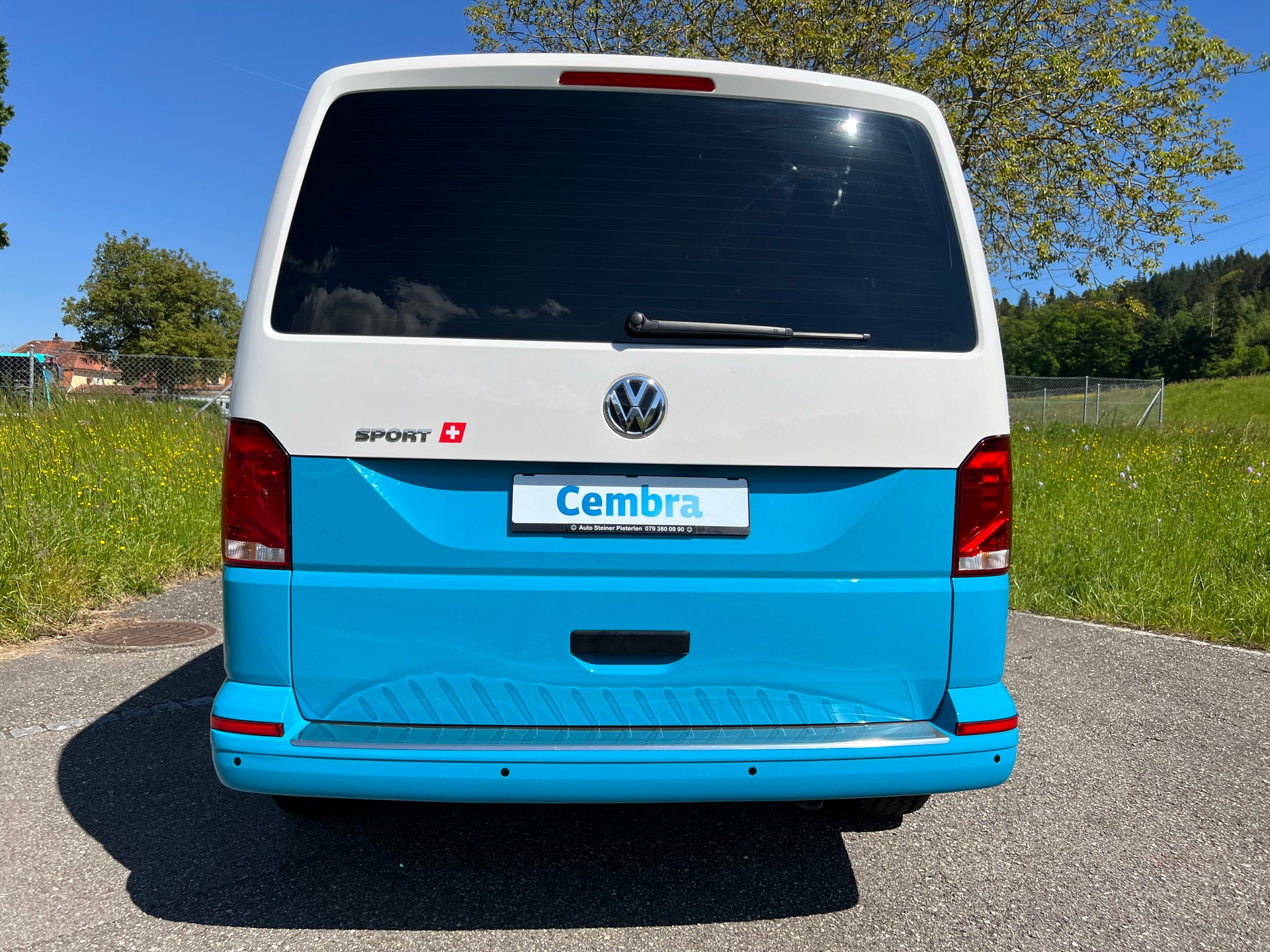 VW VW T6.1 "BULLI BUS" BI COLOR .AUTOMAT. 9 PLÄTZER. 18" ALU NEU. CH WAGEN. TOP GEPFLEGT. MIT GARANTIE. LEASING 450.--image-23