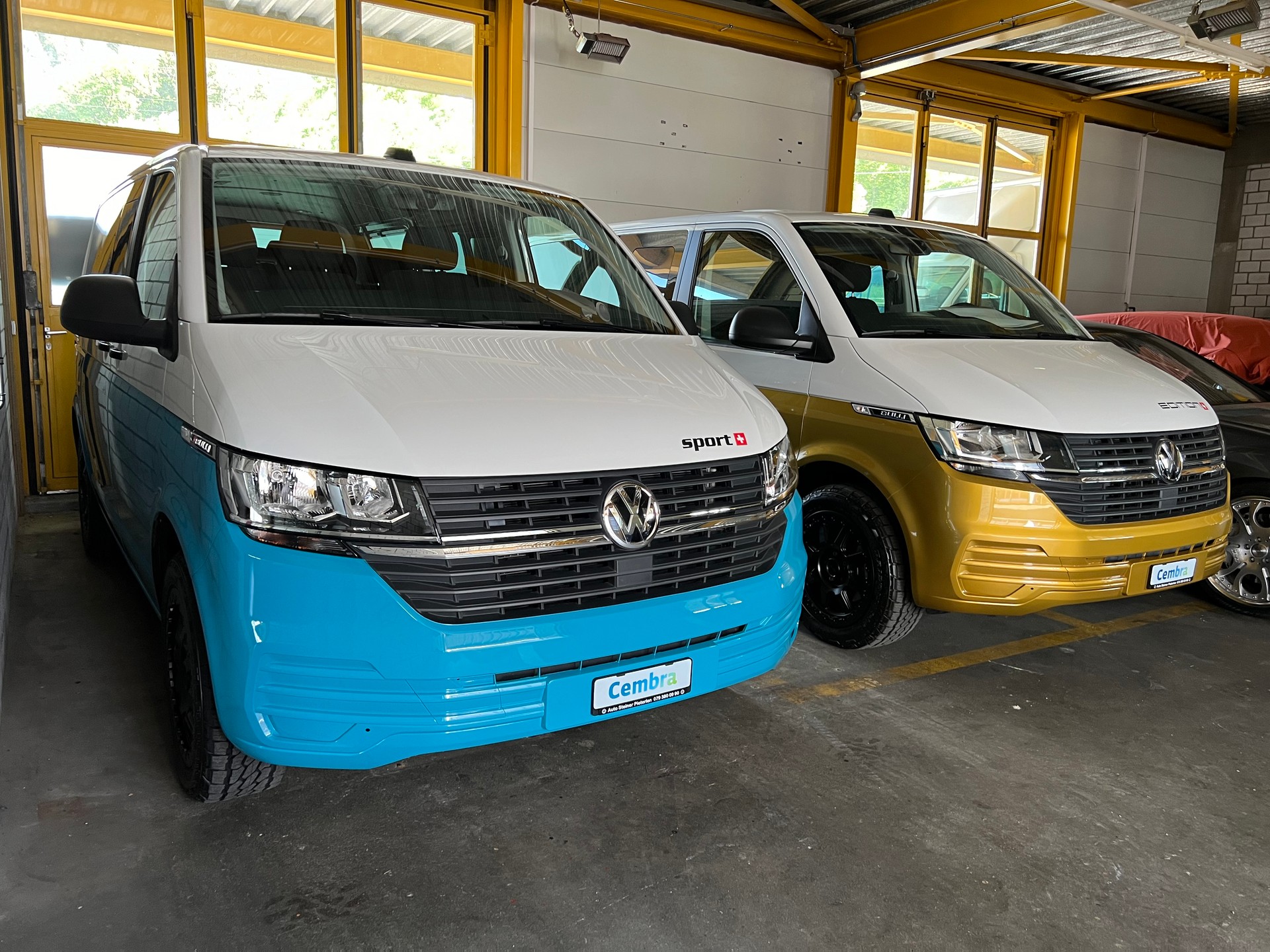 VW VW T6.1 "BULLI BUS" BI COLOR .AUTOMAT. 9 PLÄTZER. 18" ALU NEU. CH WAGEN. TOP GEPFLEGT. MIT GARANTIE. LEASING 450.--image-15