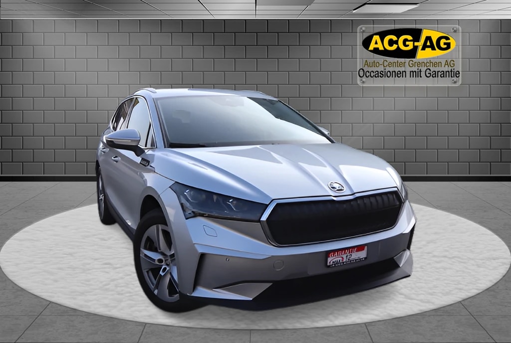 SKODA Enyaq iV 80 ** 204 PS ** Teil-Leder ** Gr-Navi ** RF-Kamera ** Abstandsregelsysteme ** Neues Modell **-image-0