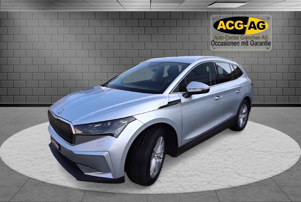 SKODA Enyaq iV 80 ** 204 PS ** Teil-Leder ** Gr-Navi ** RF-Kamera ** Abstandsregelsysteme ** Neues Modell **-image-2