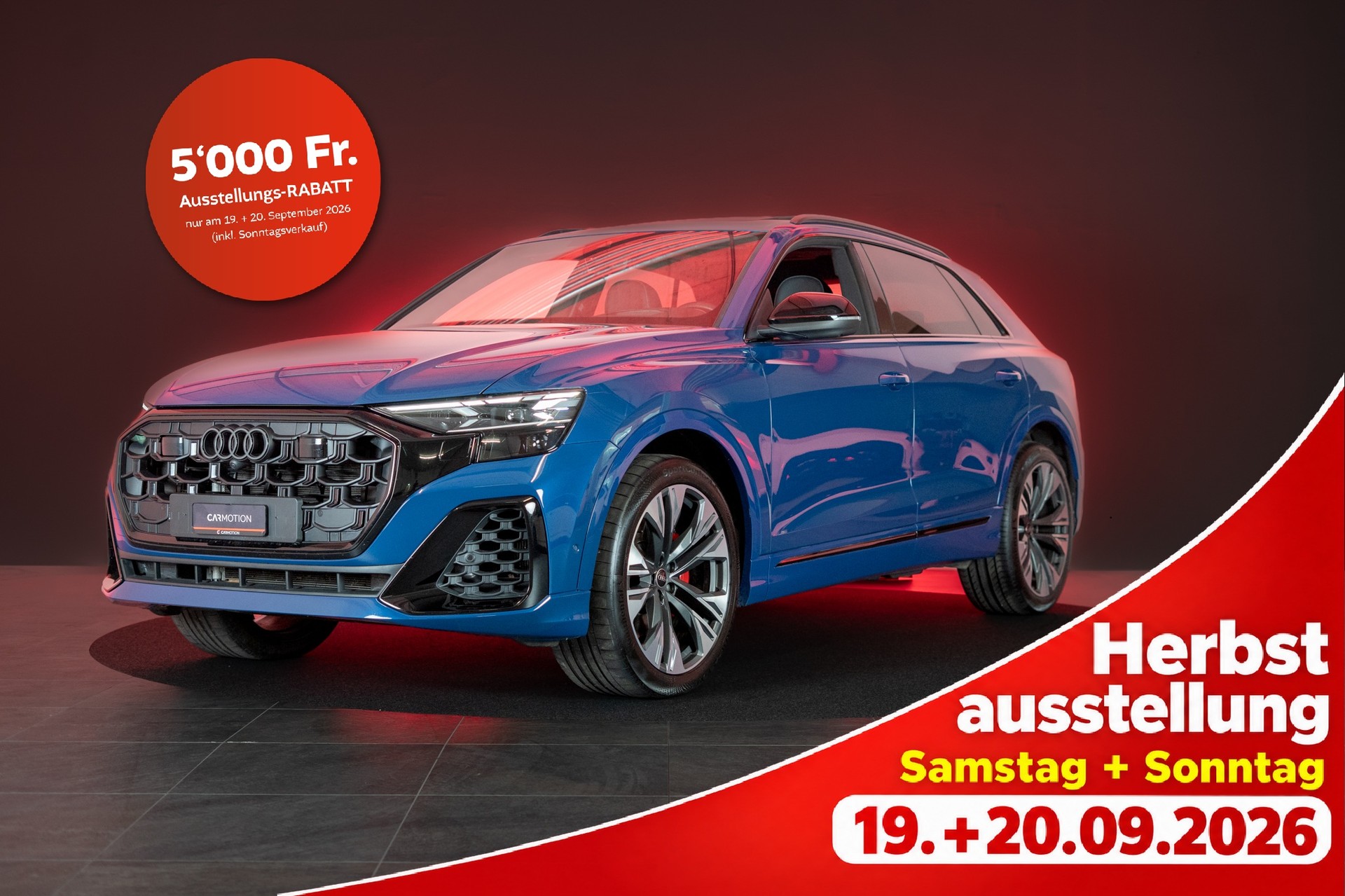 AUDI Q8 SUV 3.0 50 TDI quattro T-Tronic / S-Line / Panorama / 360°Kamera / Audi-Exclusive
