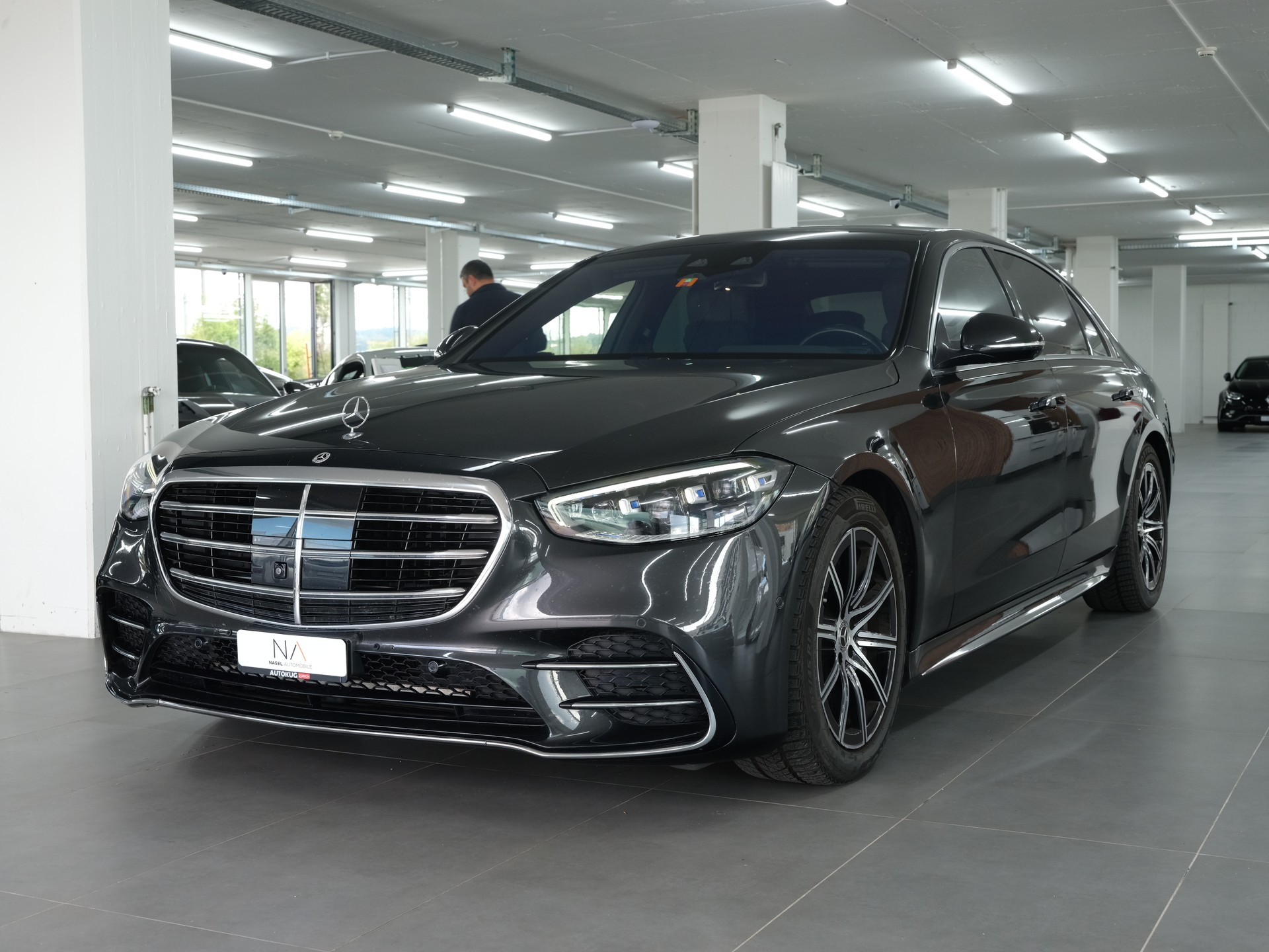 MERCEDES-BENZ S 500 4Matic AMG Line 9G-Tronic *Burmester* *360 Kamera* *Designo*-image-7