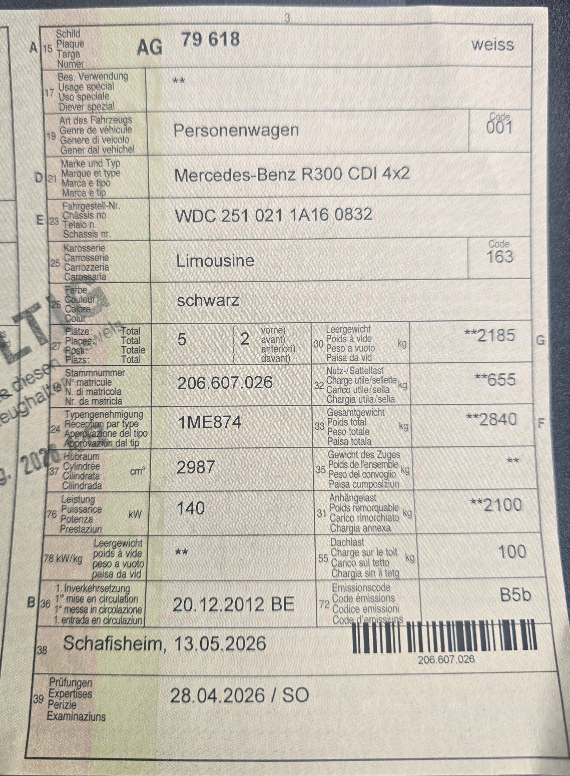 MERCEDES-BENZ R 300 V6 CDI BlueEF-image-9