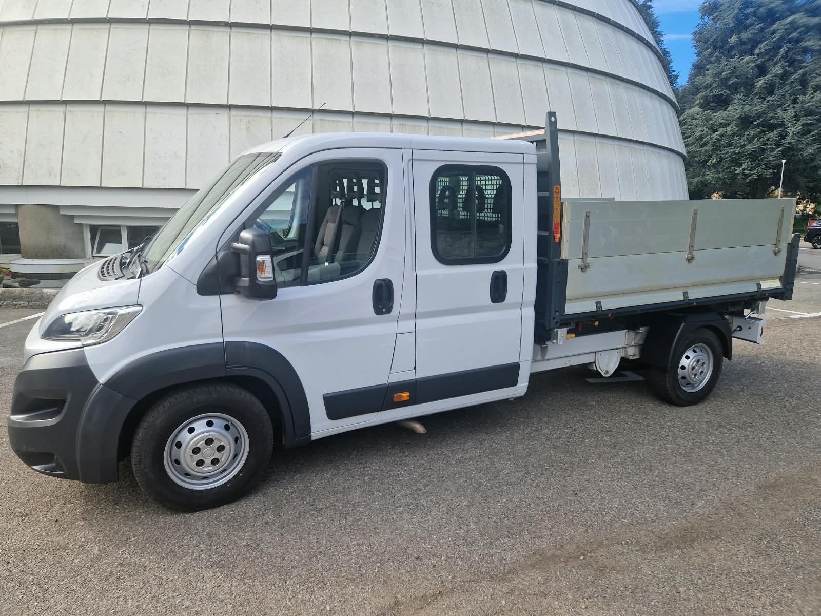FIAT Ducato 17Q 2.3 MJ - Doppia Cabina - Ponte Ribaltabile 3 Lati - Gancio di Traino KG. 3000 - Aria Condizionata.-image-7