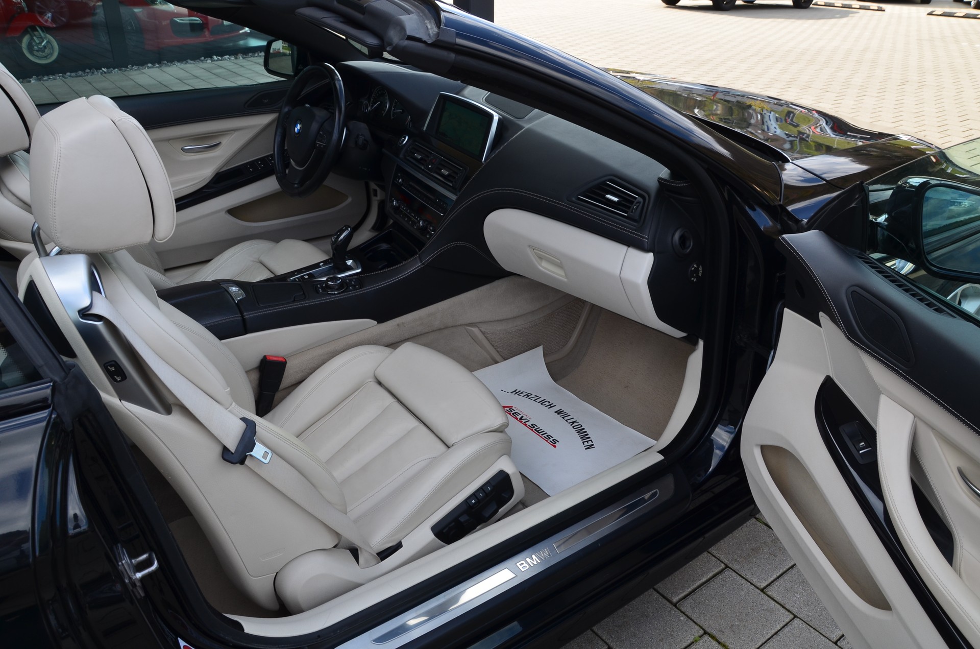 BMW 650i Cabrio*Ab MFK,1 Jahr oder 20'000km Garantie*-image-14