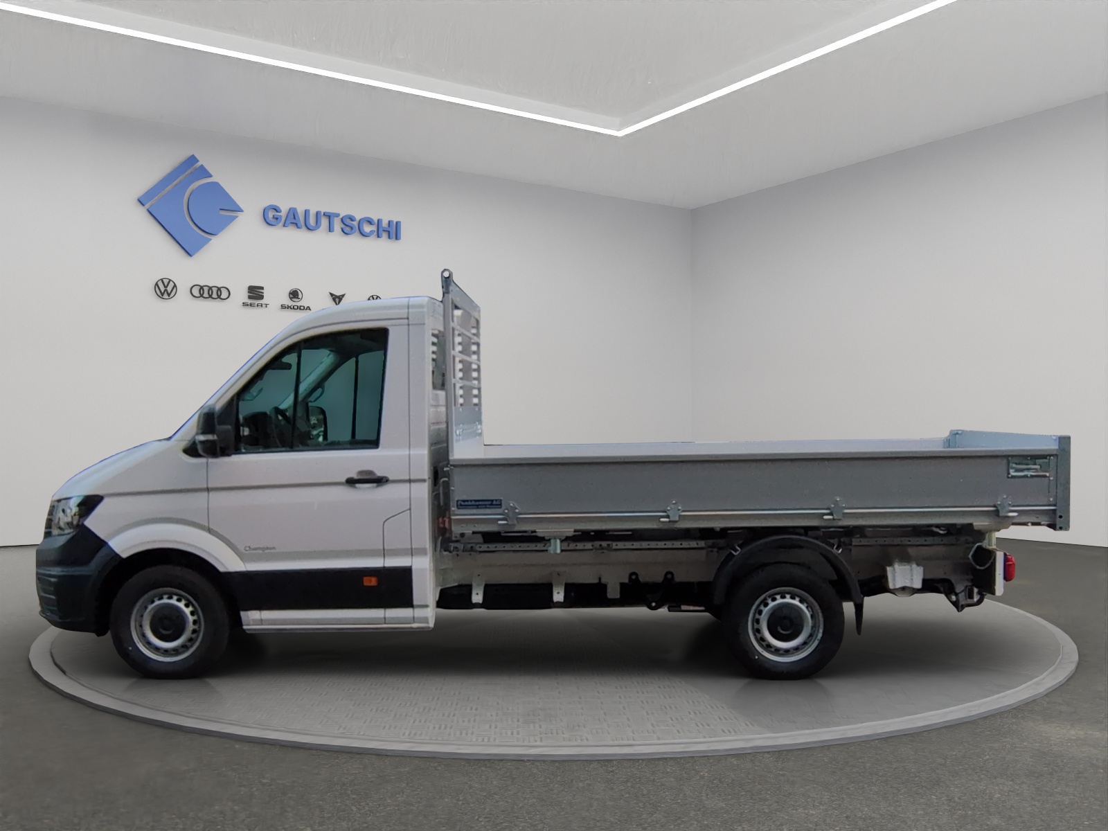 VW Crafter 35 2.0 BiTDI 3- Seiten Kipper-image-1