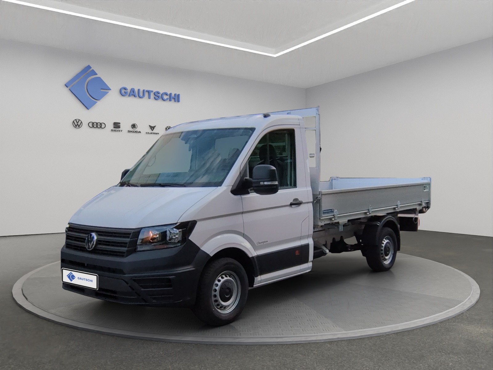 VW Crafter 35 2.0 BiTDI 3- Seiten Kipper-image-0