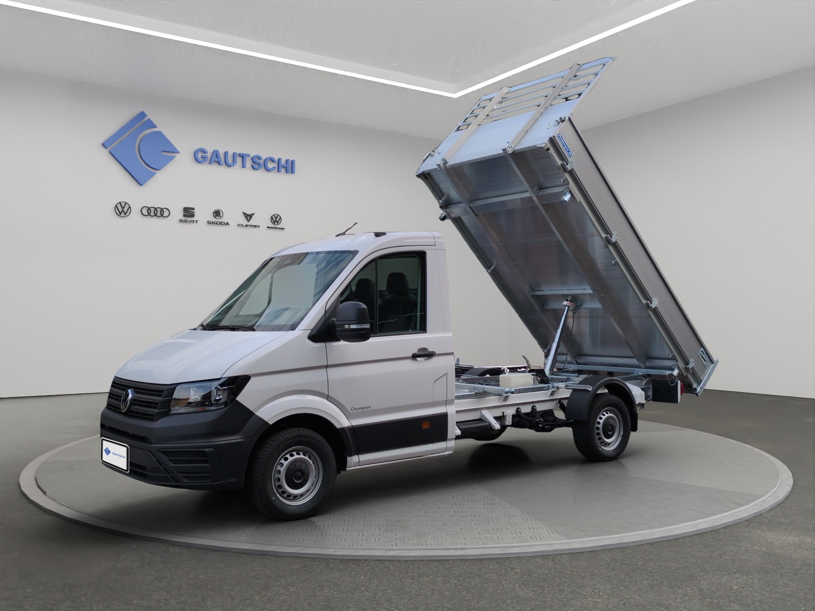 VW Crafter 35 2.0 BiTDI 3- Seiten Kipper-image-7