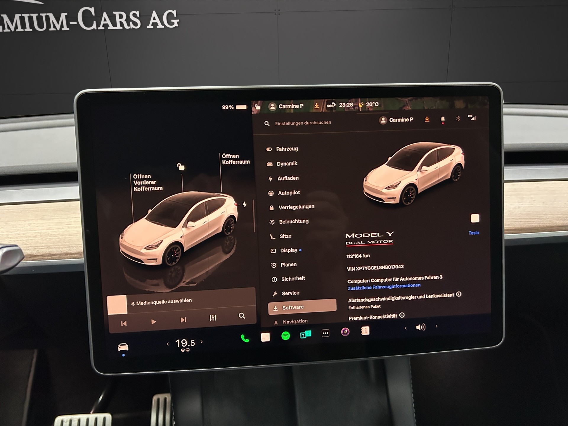 TESLA Model Y Performance Batterie 91% Model 2023-image-9