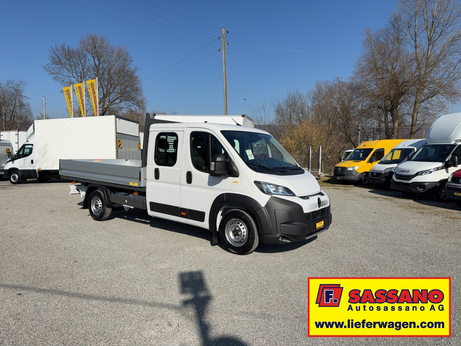 CITROEN Jumper 35+ 2.2 BlueHDi 140 L4 Doppelkabine mit Brücke-image-0