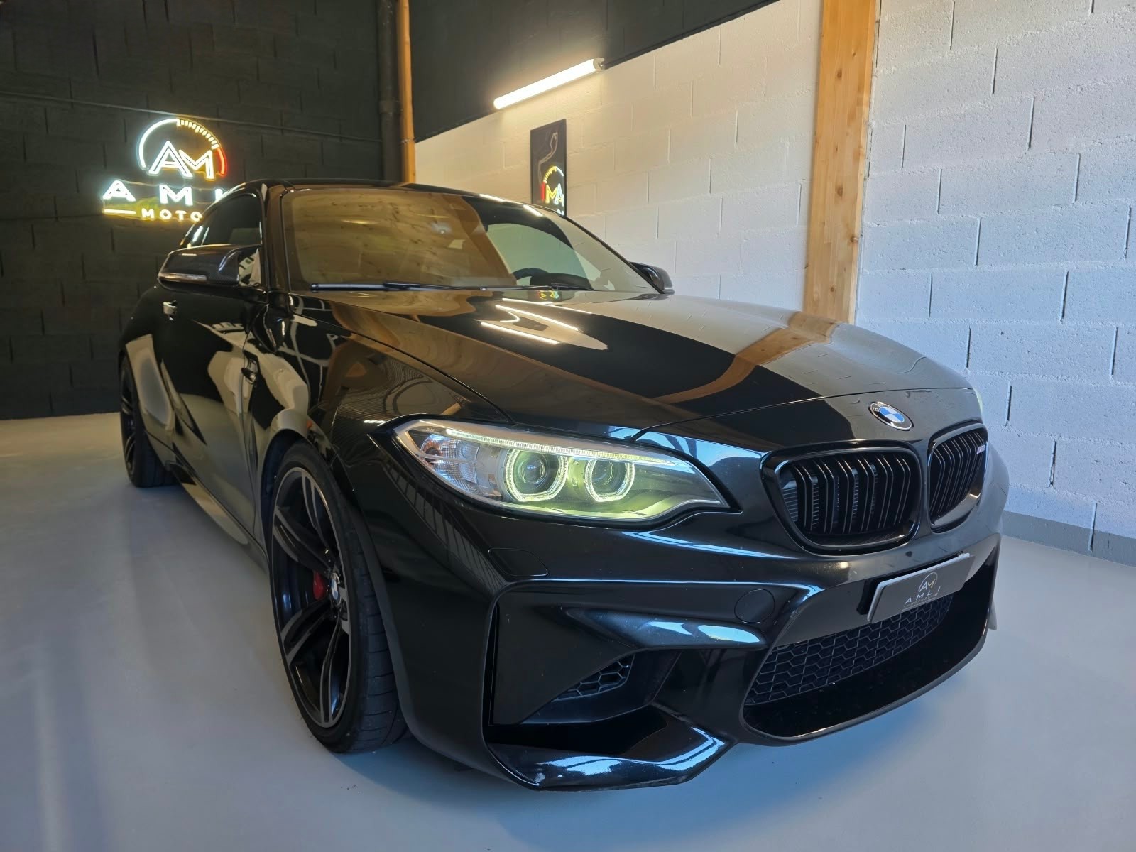 BMW BMW M2 3.0 Turbo DKG 7 rapports 370 ch Harman Kardon Toit ouvrant Accessoires Carbone-image-0