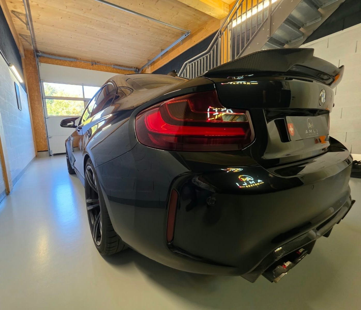 BMW BMW M2 3.0 Turbo DKG 7 rapports 370 ch Harman Kardon Toit ouvrant Accessoires Carbone-image-4