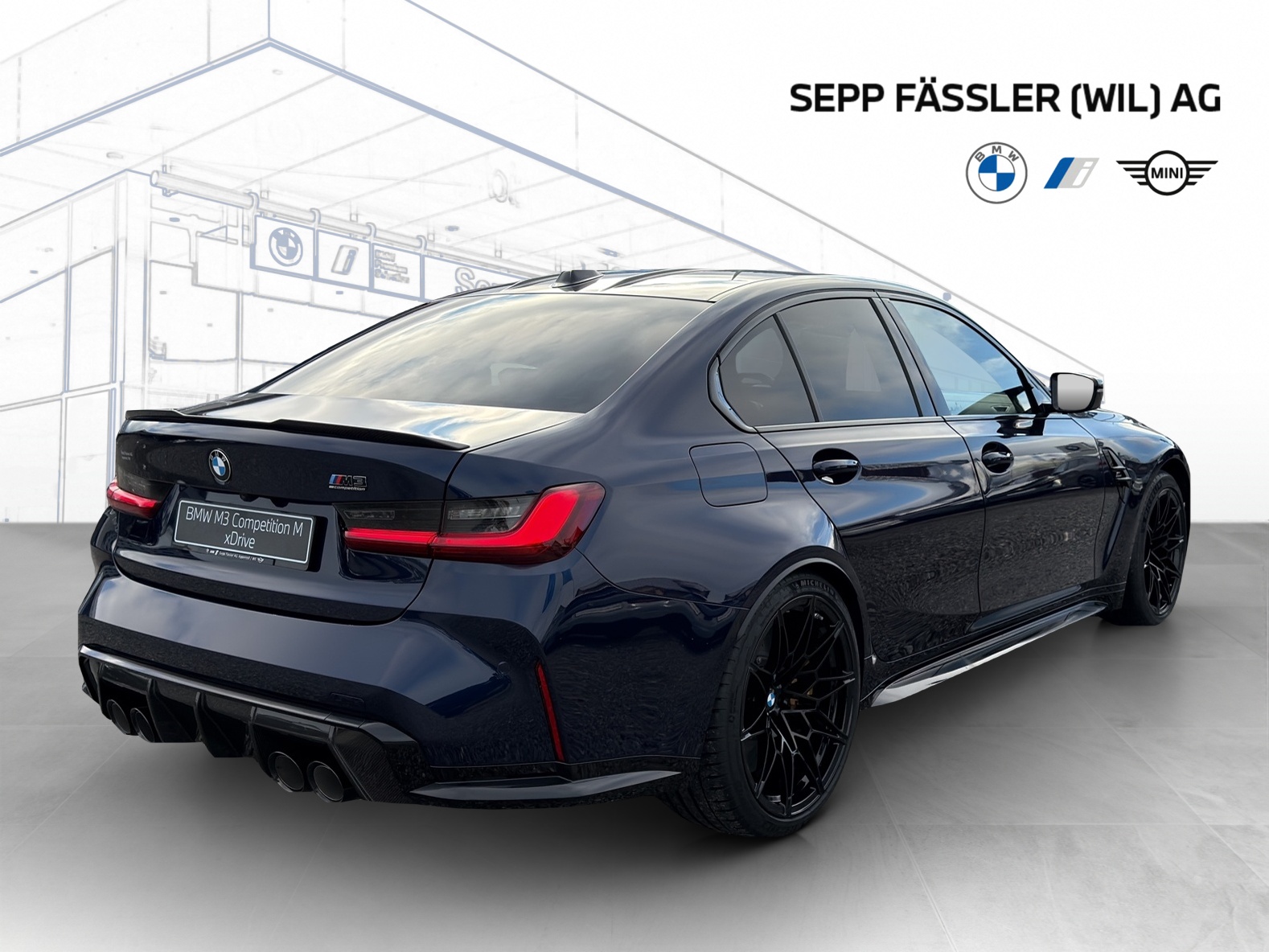 BMW M3 Competition M xDrive-image-4