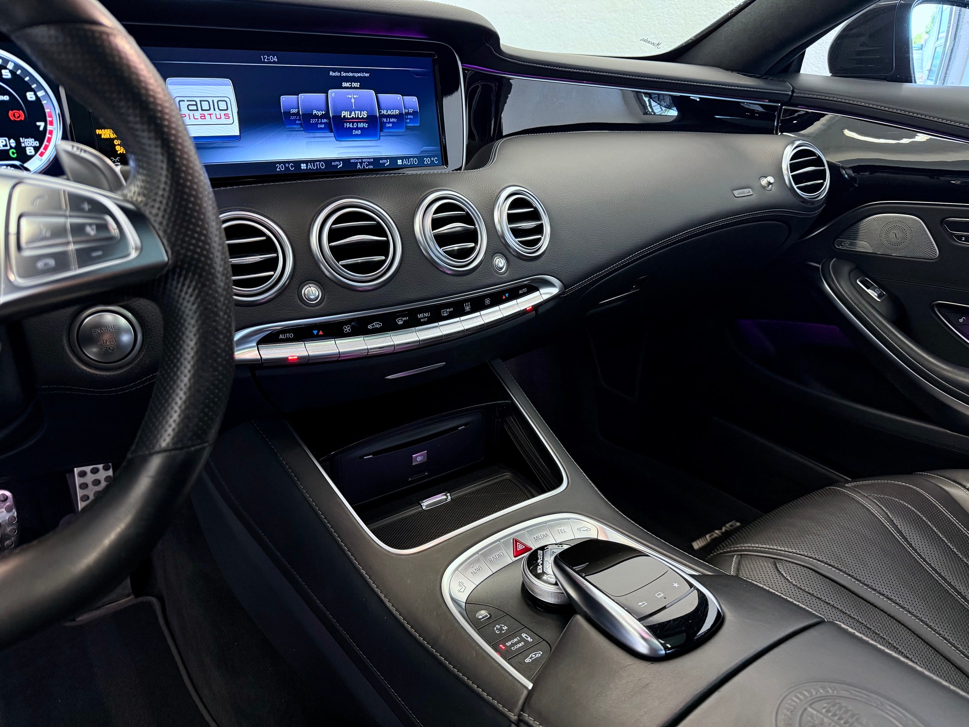 MERCEDES-BENZ S 63 AMG Coupé 4Matic "Brabus 600* ALL BLACK Speedshift MCT-image-16