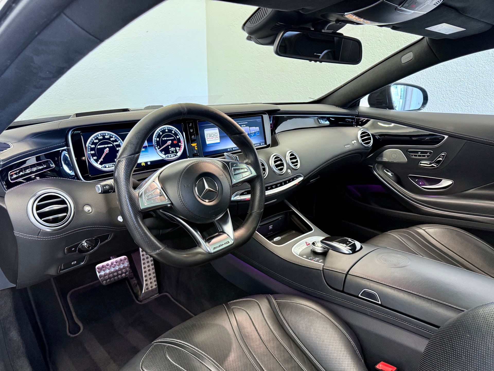 MERCEDES-BENZ S 63 AMG Coupé 4Matic "Brabus 600* ALL BLACK Speedshift MCT-image-14