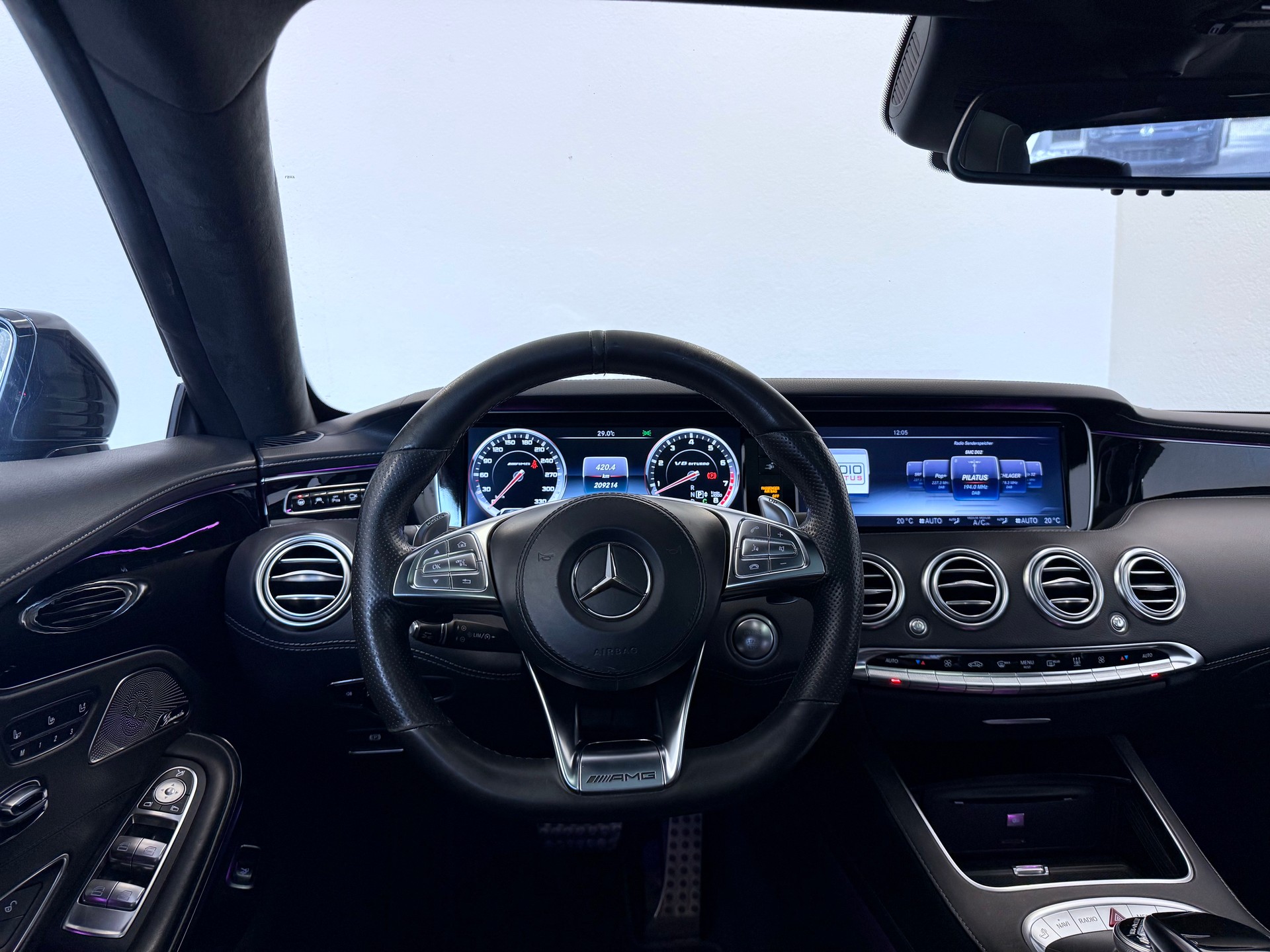 MERCEDES-BENZ S 63 AMG Coupé 4Matic "Brabus 600* ALL BLACK Speedshift MCT-image-20