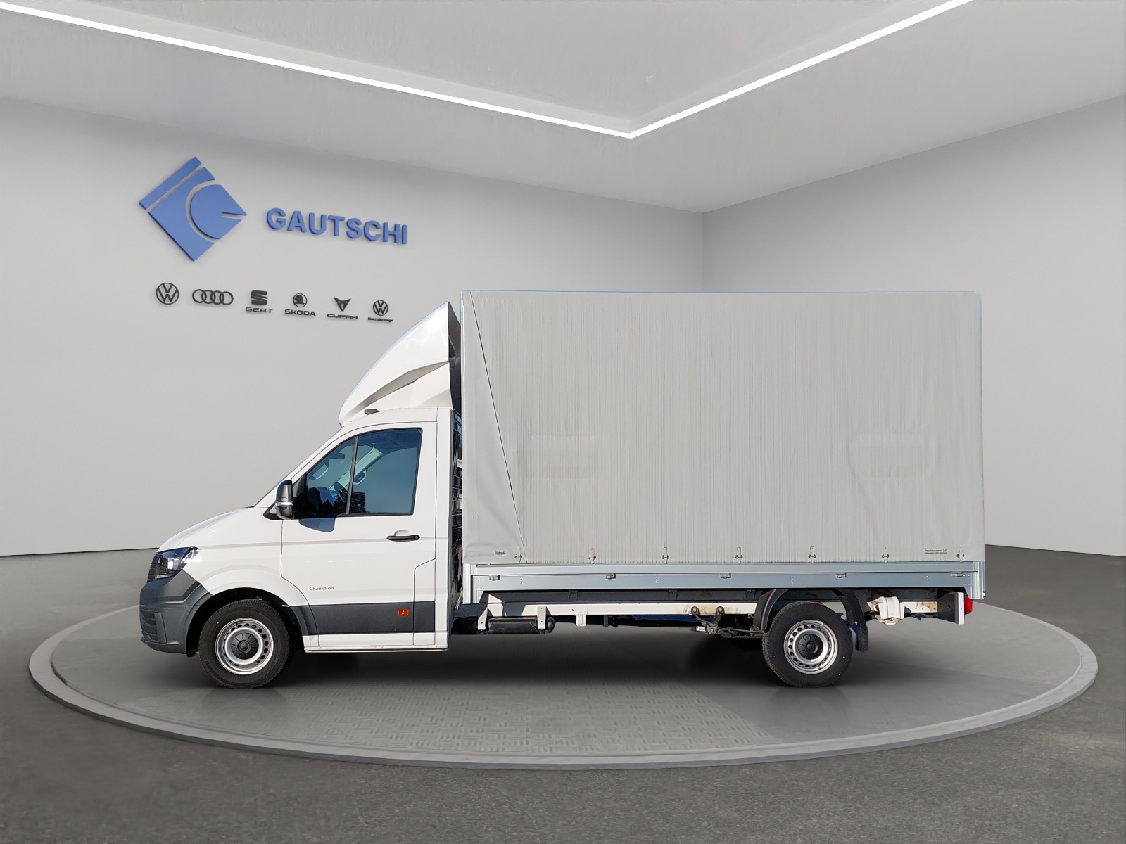 VW VW Crafter mit Brücke und Blachenverdeck-image-2
