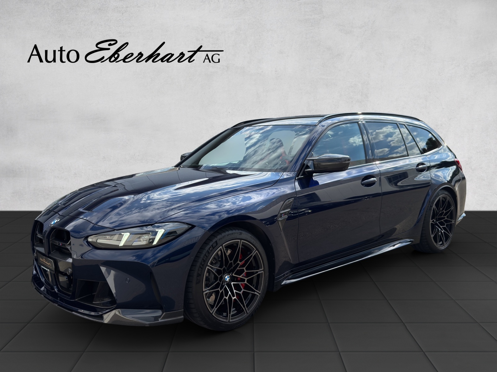 BMW M3 Touring xDrive Competition M LCI Tansanitblau-image-0