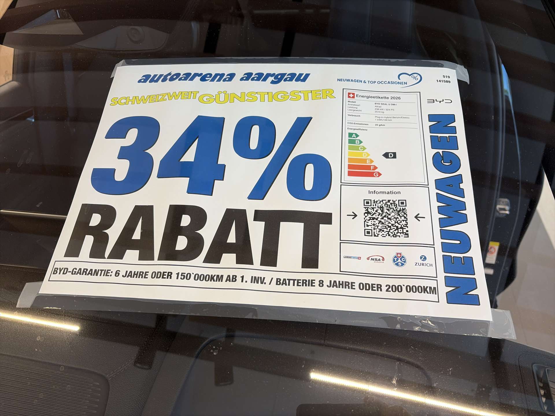 BYD Seal U DM-i PHEV Design AWD 324PS Automat-image-3