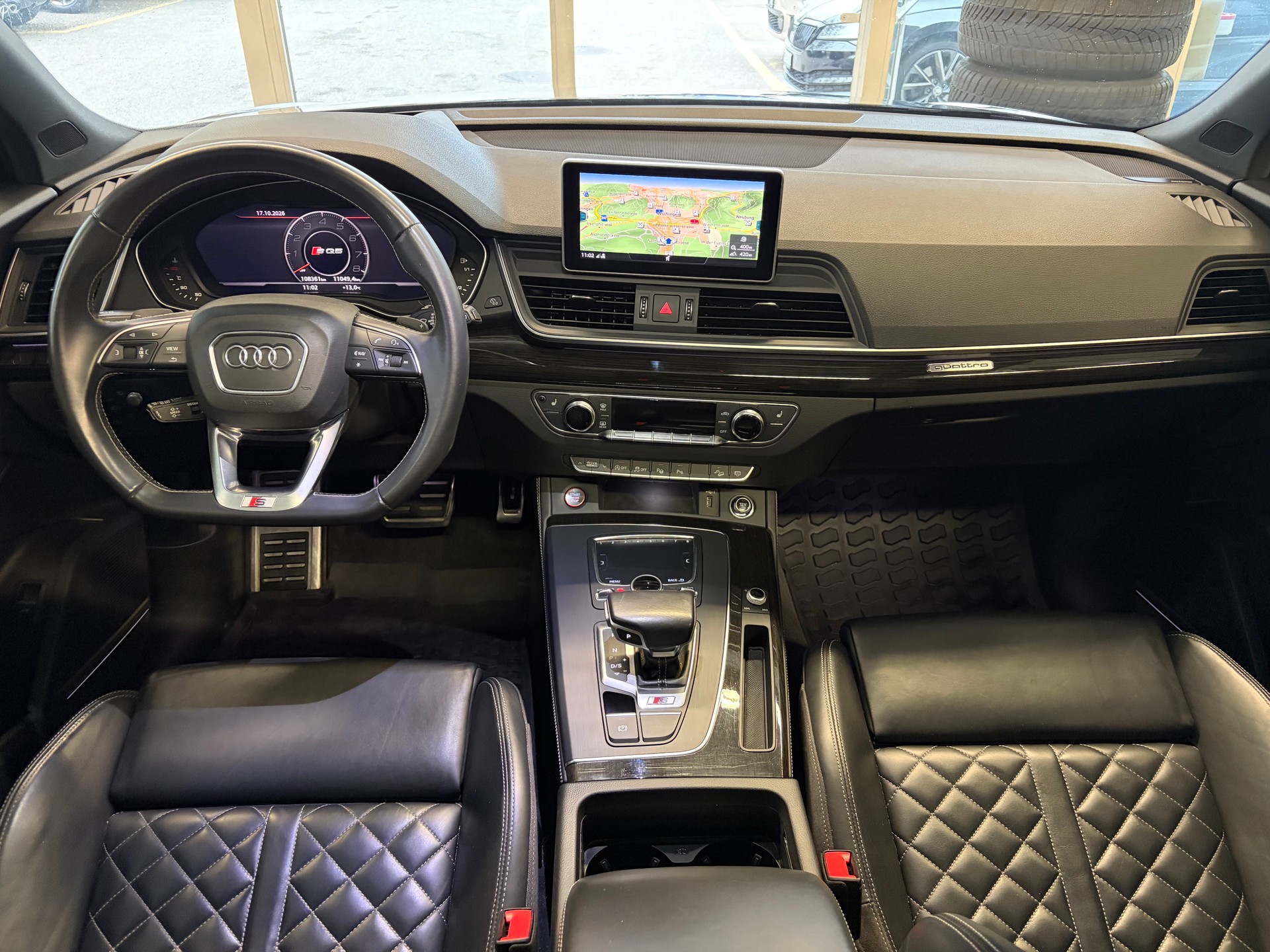 AUDI SQ5 3.0 TFSI quattro | CH | Panorama | Assis. Stadt+Park+Tour | Matrix LED | B&O | Luftfederung | S-Sportsitz Rautensteppung |-image-13