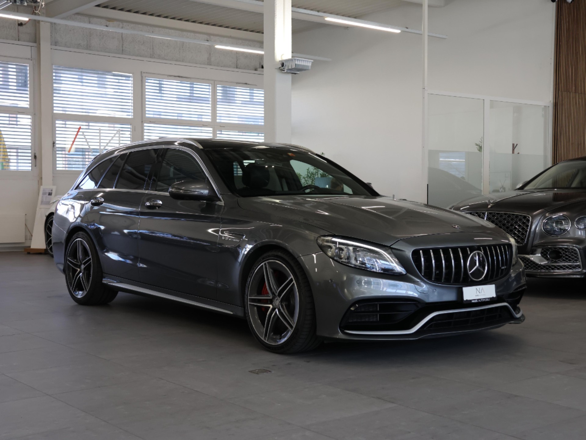 MERCEDES-BENZ C 63 S AMG *Performance Abgassanlage* *Carbon Packet* *Burmester*-image-1
