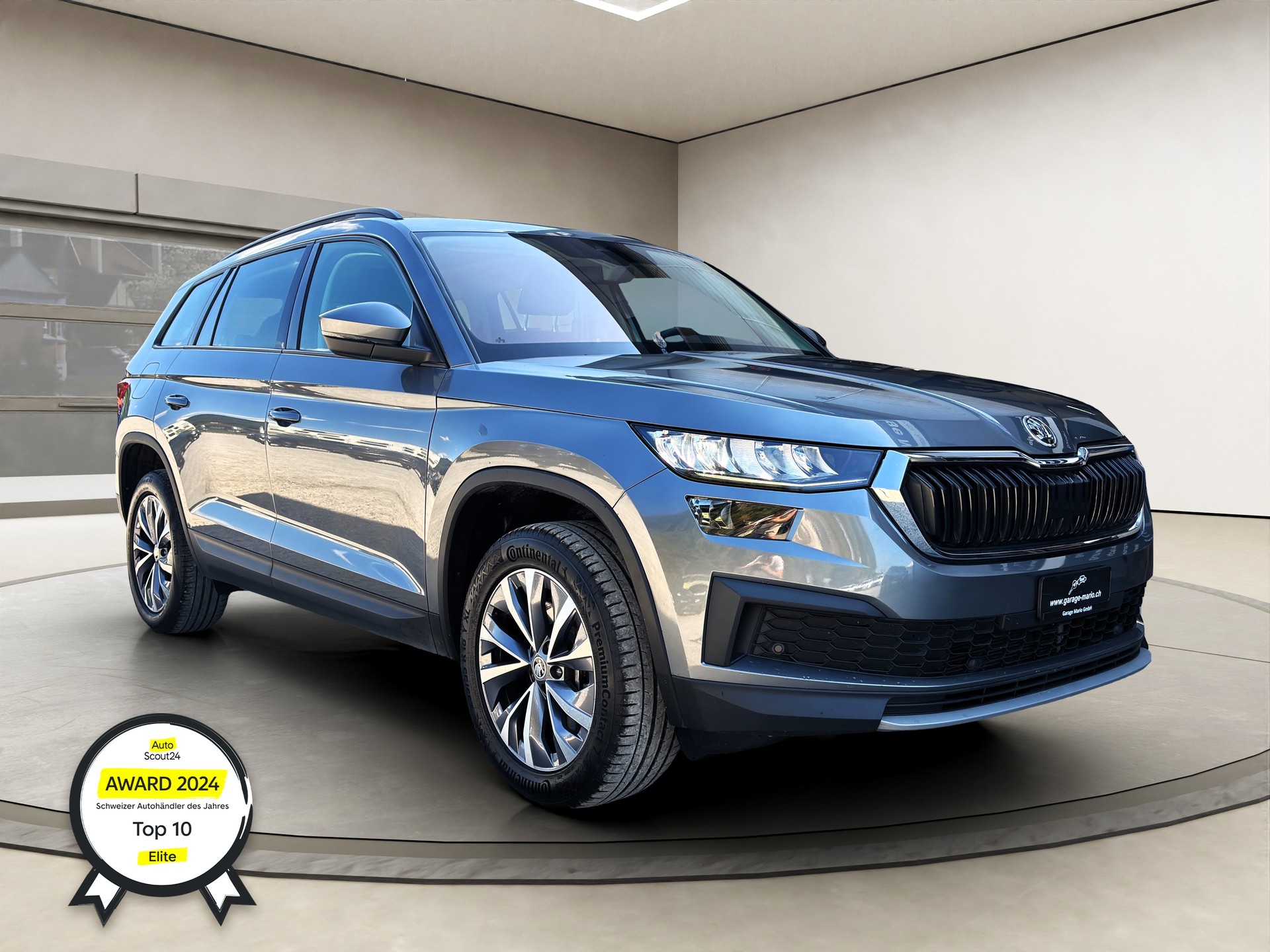 SKODA Kodiaq 2.0 TDI CR Ambition 4x4 DSG ❗7 Sitzplätze❗✅CH-Fahrzeug & 8-fach bereift✅-image-0