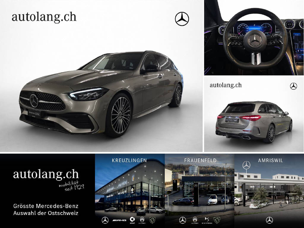 MERCEDES-BENZ C 220 d AMG Line 4Matic Swiss Star T-Modell-image-0