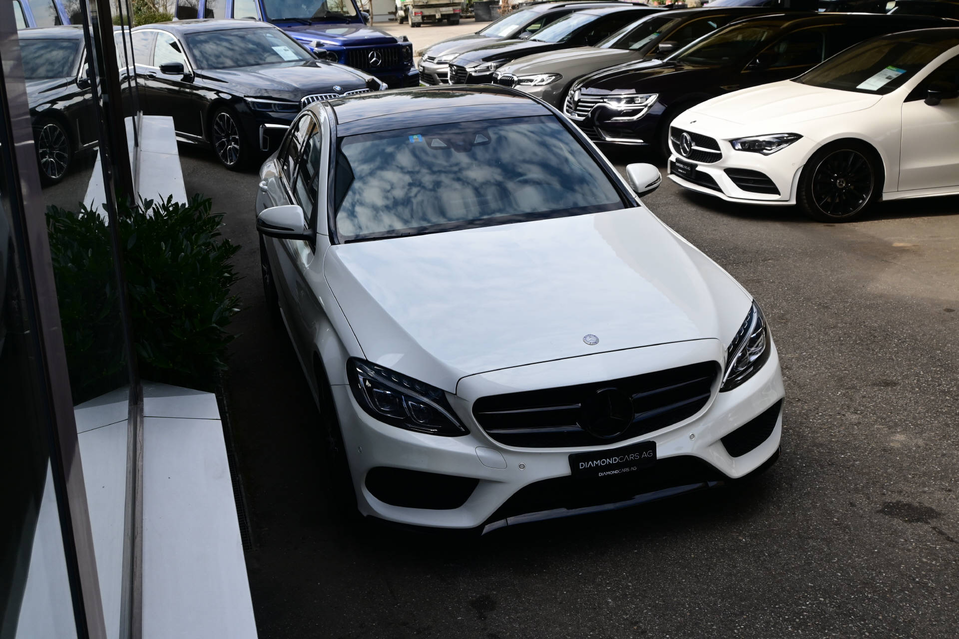 MERCEDES-BENZ C 300 AMG Line *Diamond Perlweiss*HUD*Pano*UVM.-image-2