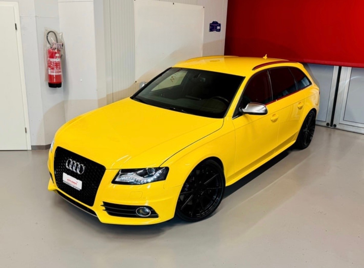 AUDI Audi S4 Avant 3.0 TFSI Quatro, Imollagelb, Handschalter, Stage 2+, 480 PS " The Manual RS4-image-0
