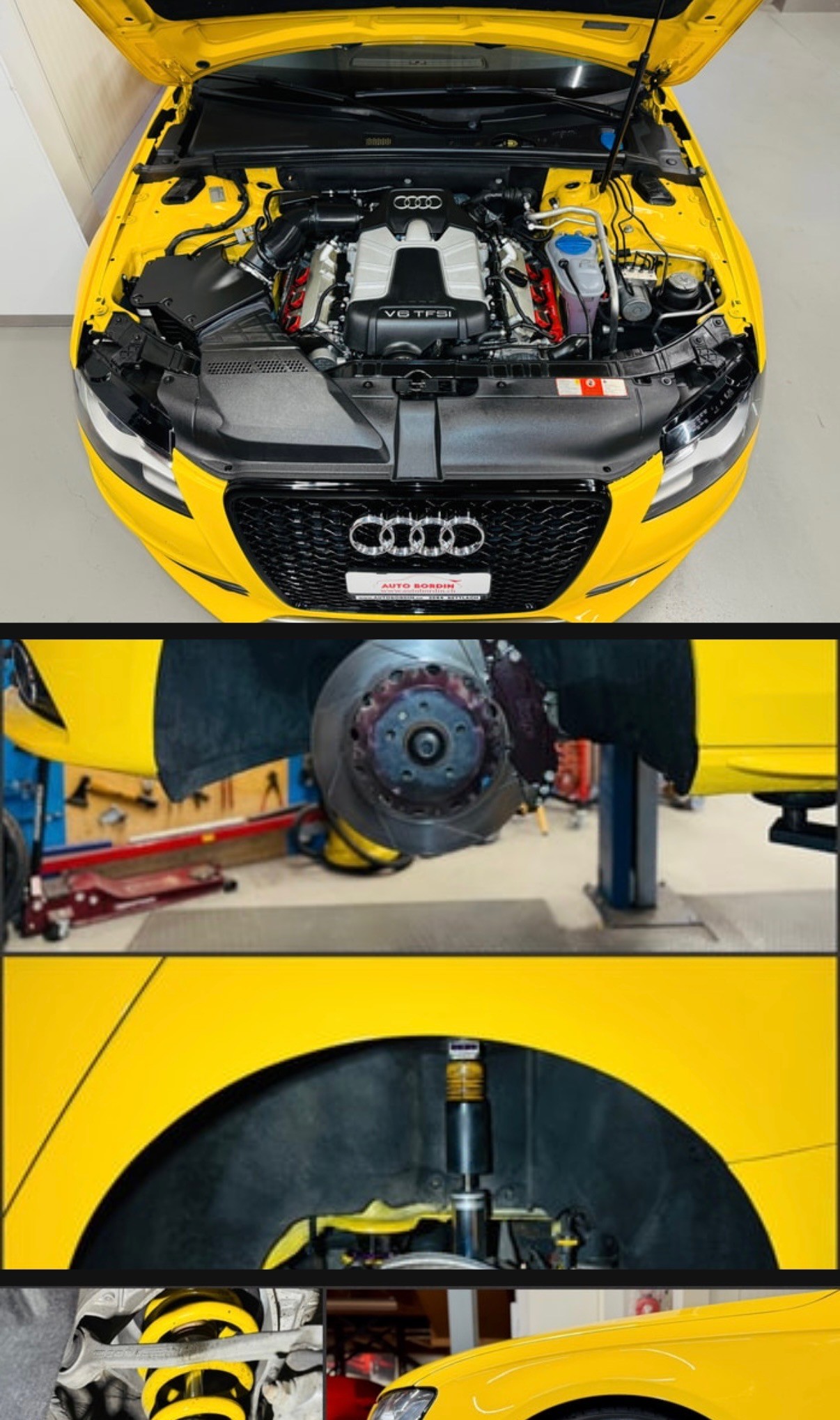 AUDI Audi S4 Avant 3.0 TFSI Quatro, Imollagelb, Handschalter, Stage 2+, 480 PS " The Manual RS4-image-4