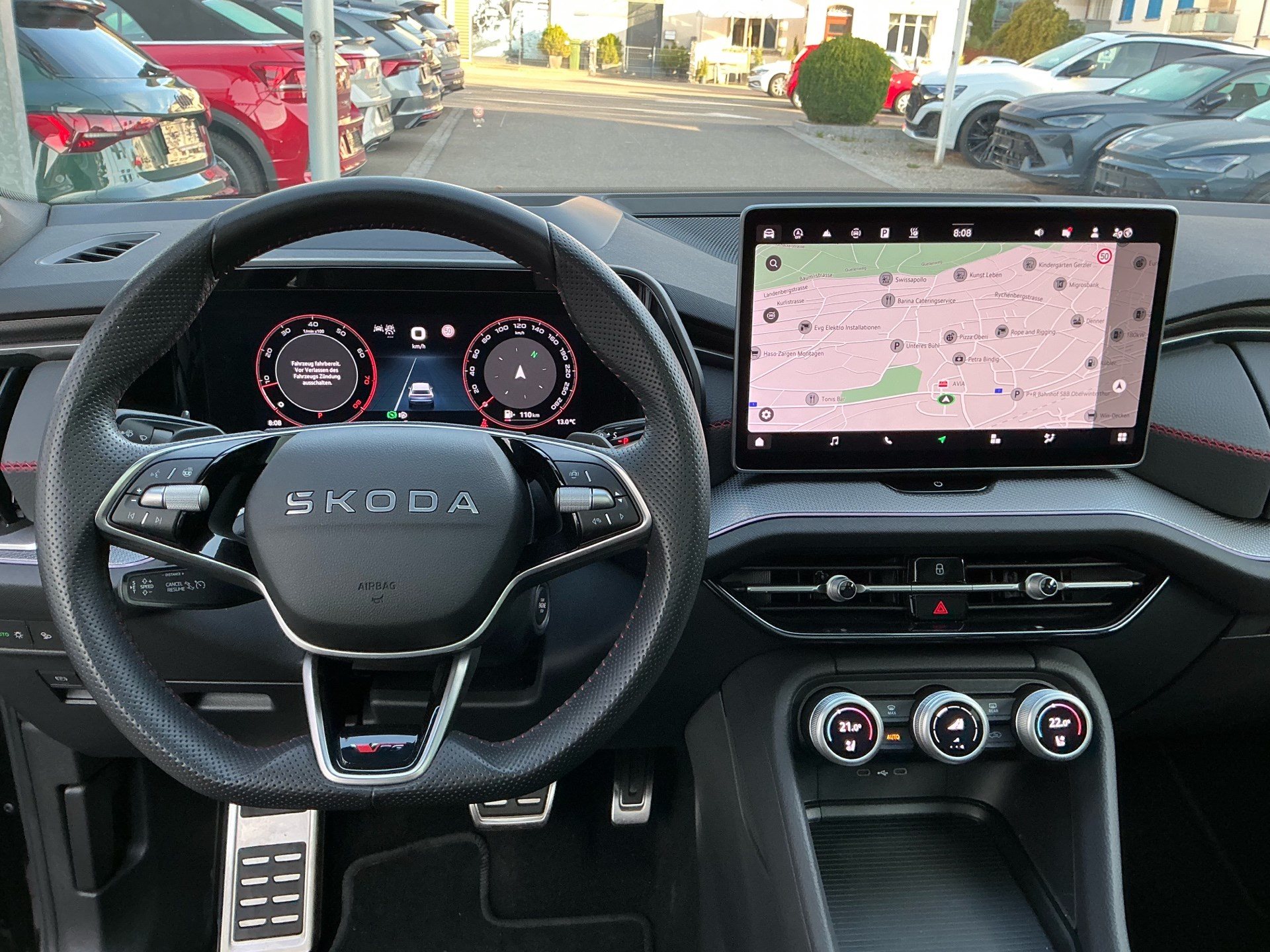 SKODA Kodiaq 2.0 TSI 265 PS 4x4 RS *** TOP AUSSTATTUNG MIT HEAD UP DISPLAY & ANHÄNGERKUPPLUNG ***-image-9