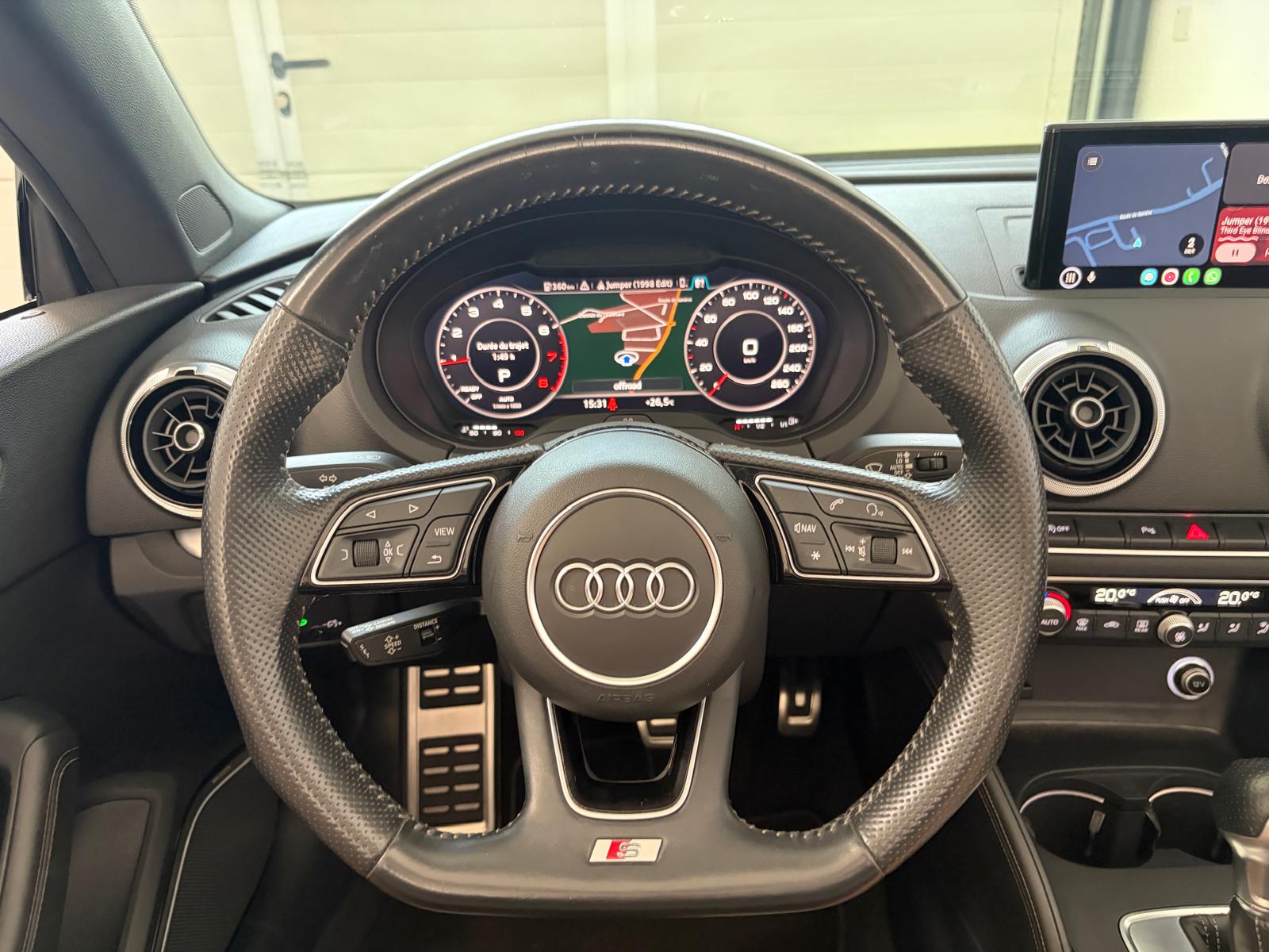 AUDI A3 Cabriolet 1.5 TFSI Sport S-tronic - Attelage - Caméra de recul - Grand service et expertisé du jour-image-14