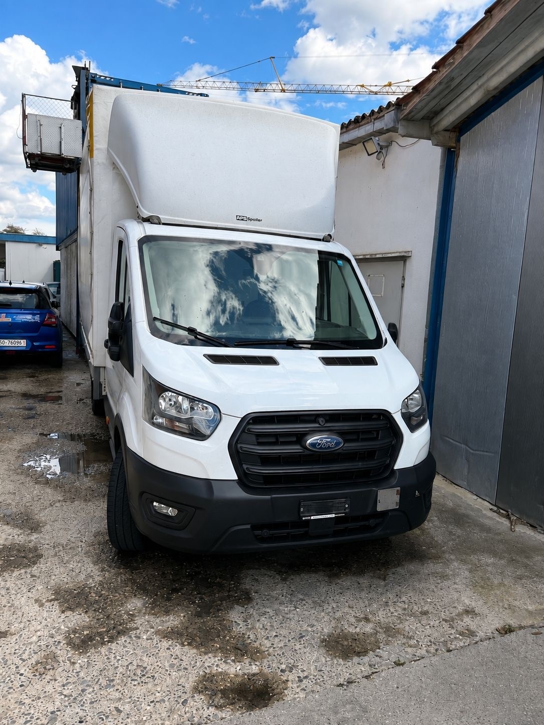 FORD Transit 350 Automat 164 PS Blache mit Hebebühne-image-0