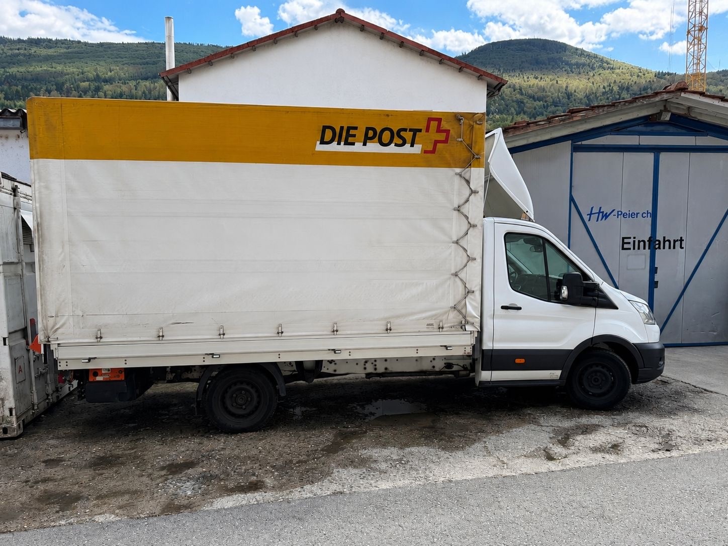 FORD Transit 350 Automat 164 PS Blache mit Hebebühne-image-2