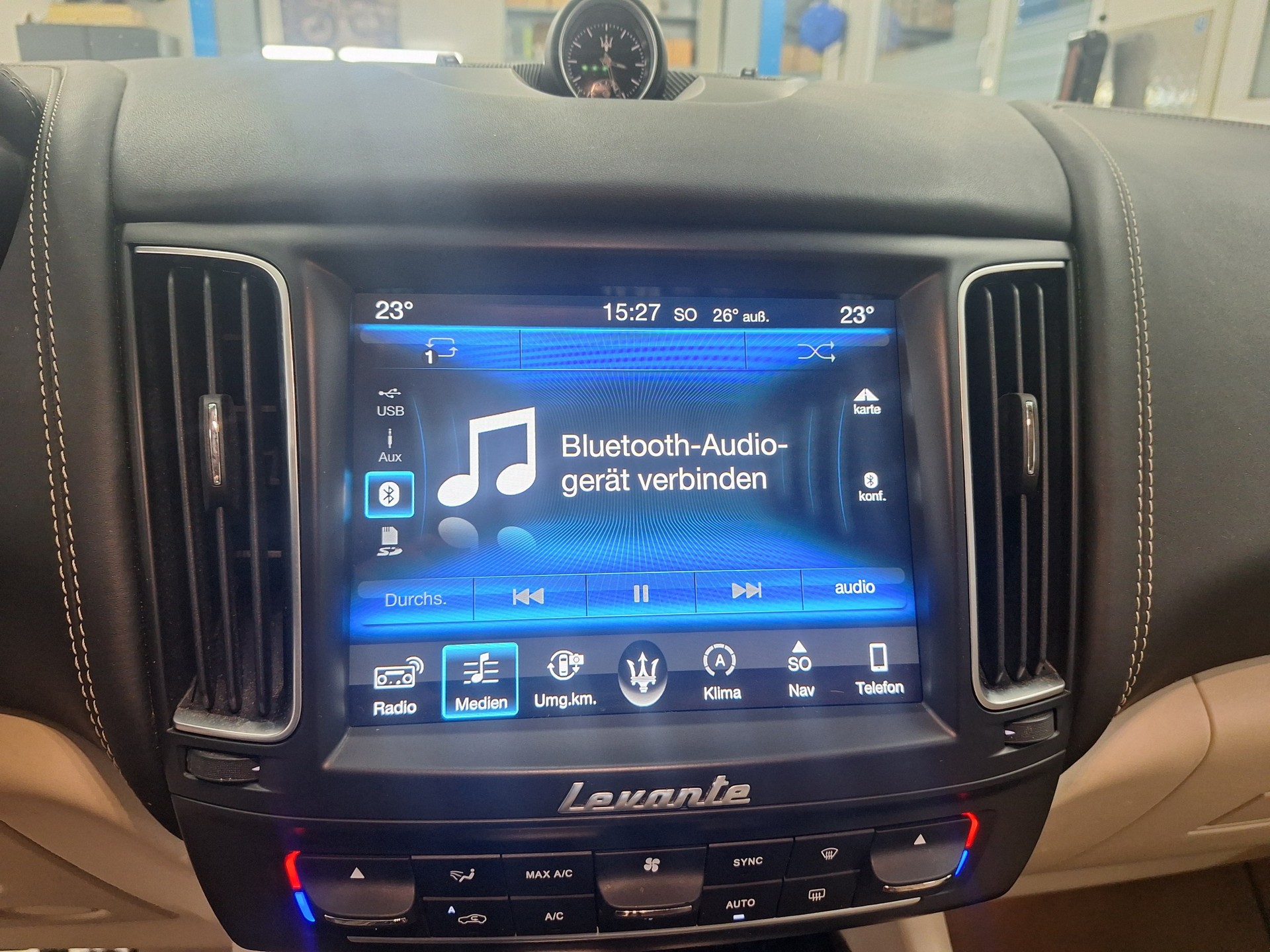 MASERATI Levante S 3.0 V6 Automatica⚡Frisch ab MFK & Service⚡-image-16