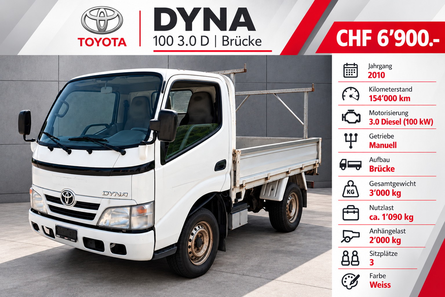 TOYOTA Dyna 100 3.0 D-4D-image-0