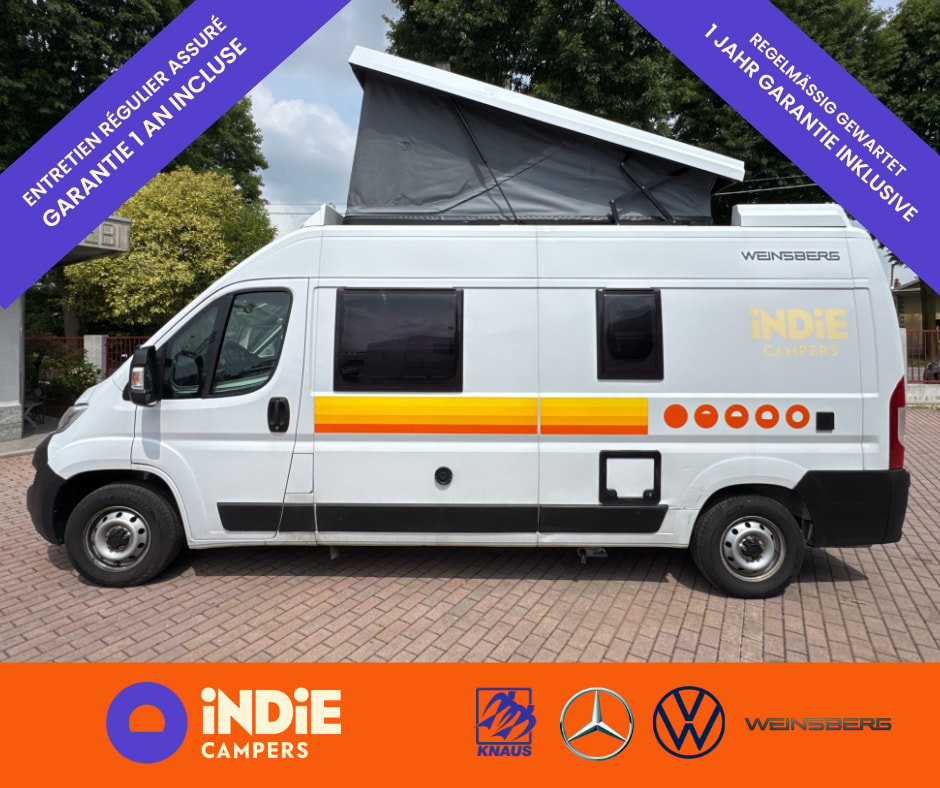 FIAT 2024 Fiat Ducato Weinsberg Carabus | Schaltgetriebe | Aufstelldach-image-0