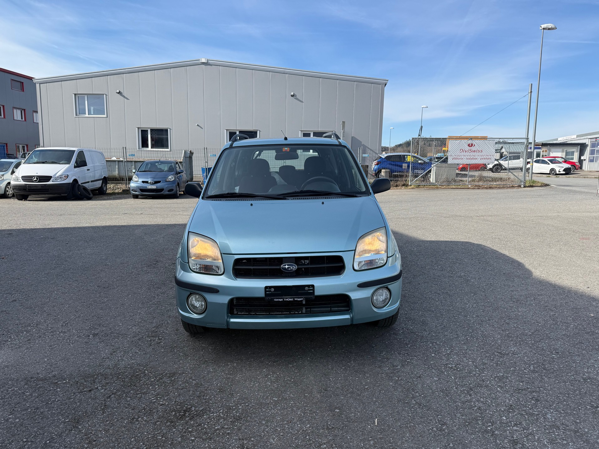SUBARU G3X Justy 1.3 AWD Blue-/Silver-Special-showroom-element-2