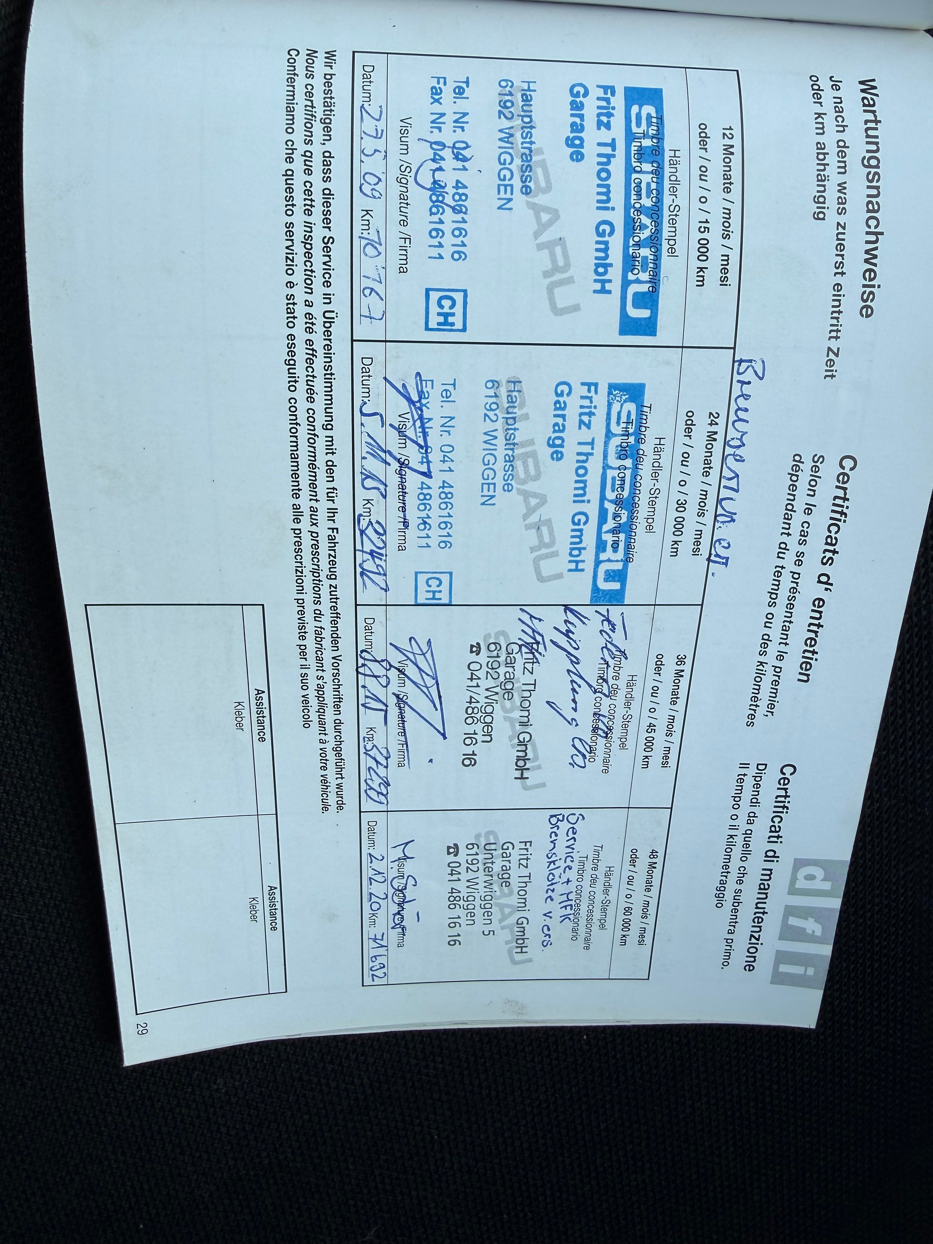 SUBARU G3X Justy 1.3 AWD Blue-/Silver-Special-image-13