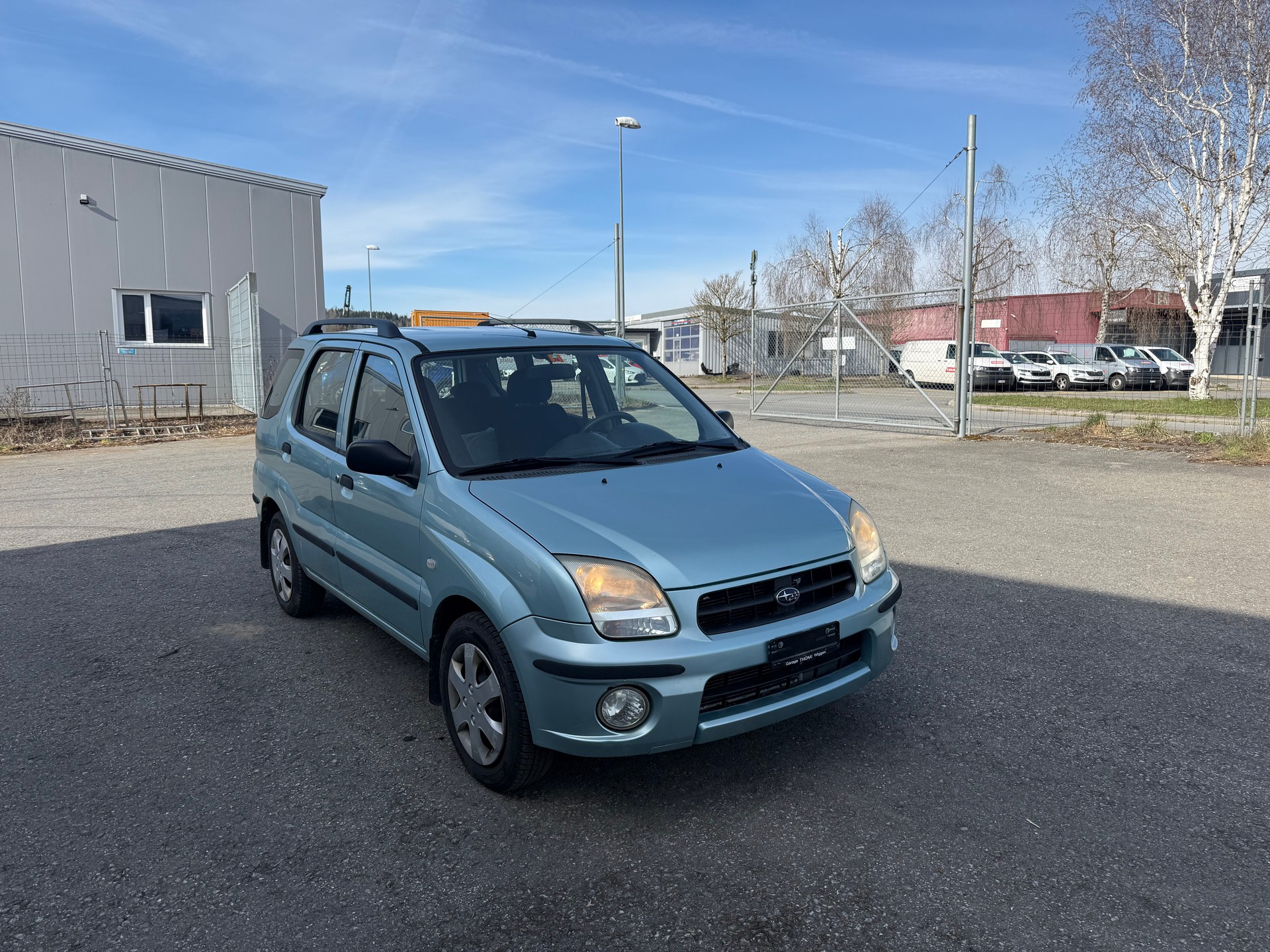 SUBARU G3X Justy 1.3 AWD Blue-/Silver-Special-showroom-element-1