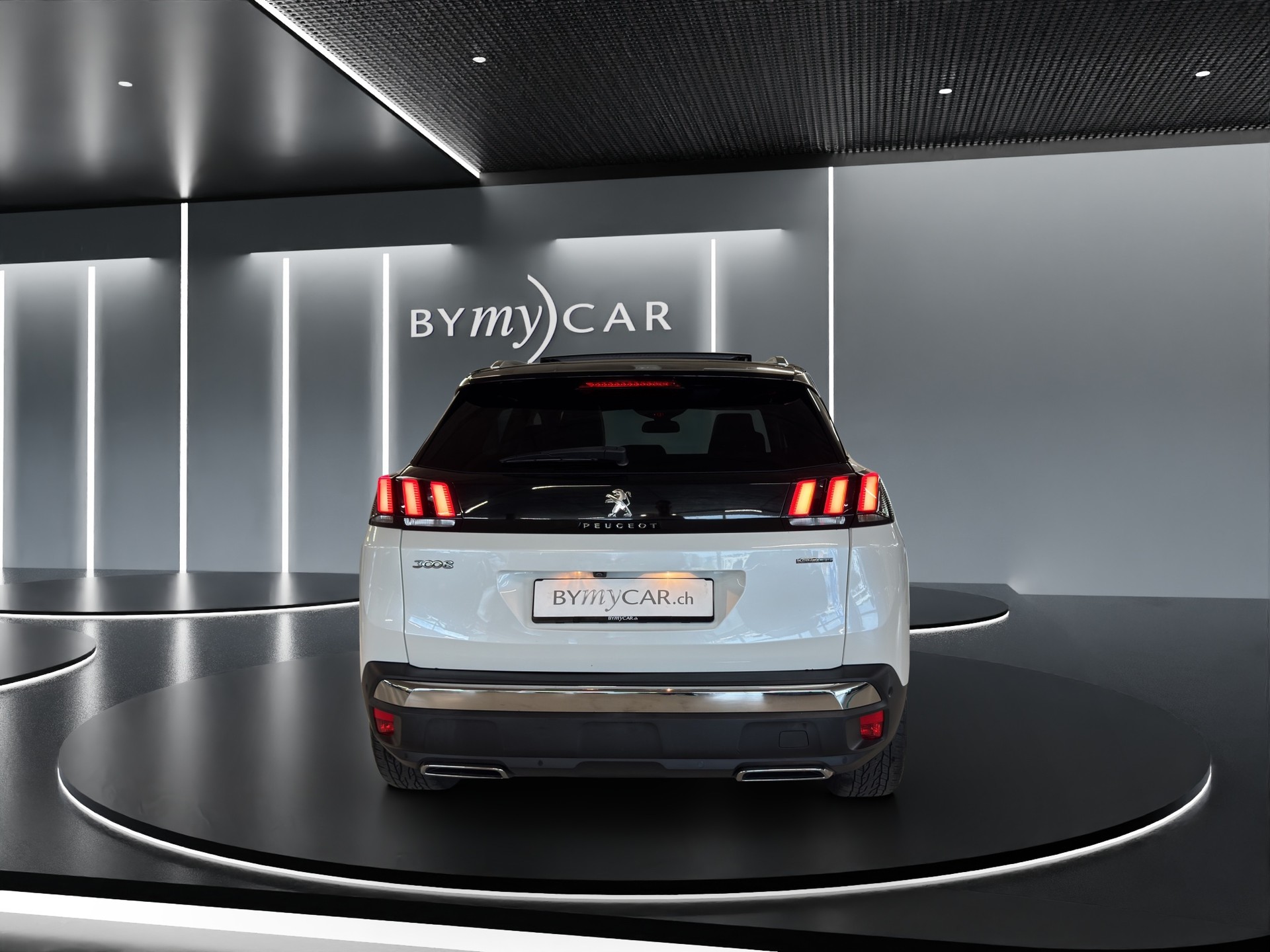 PEUGEOT 3008 1.5 BlueHDi GT Line EAT8 //Pack City 2/Pack Cuir/Toit panoramique ouvrant/-image-2