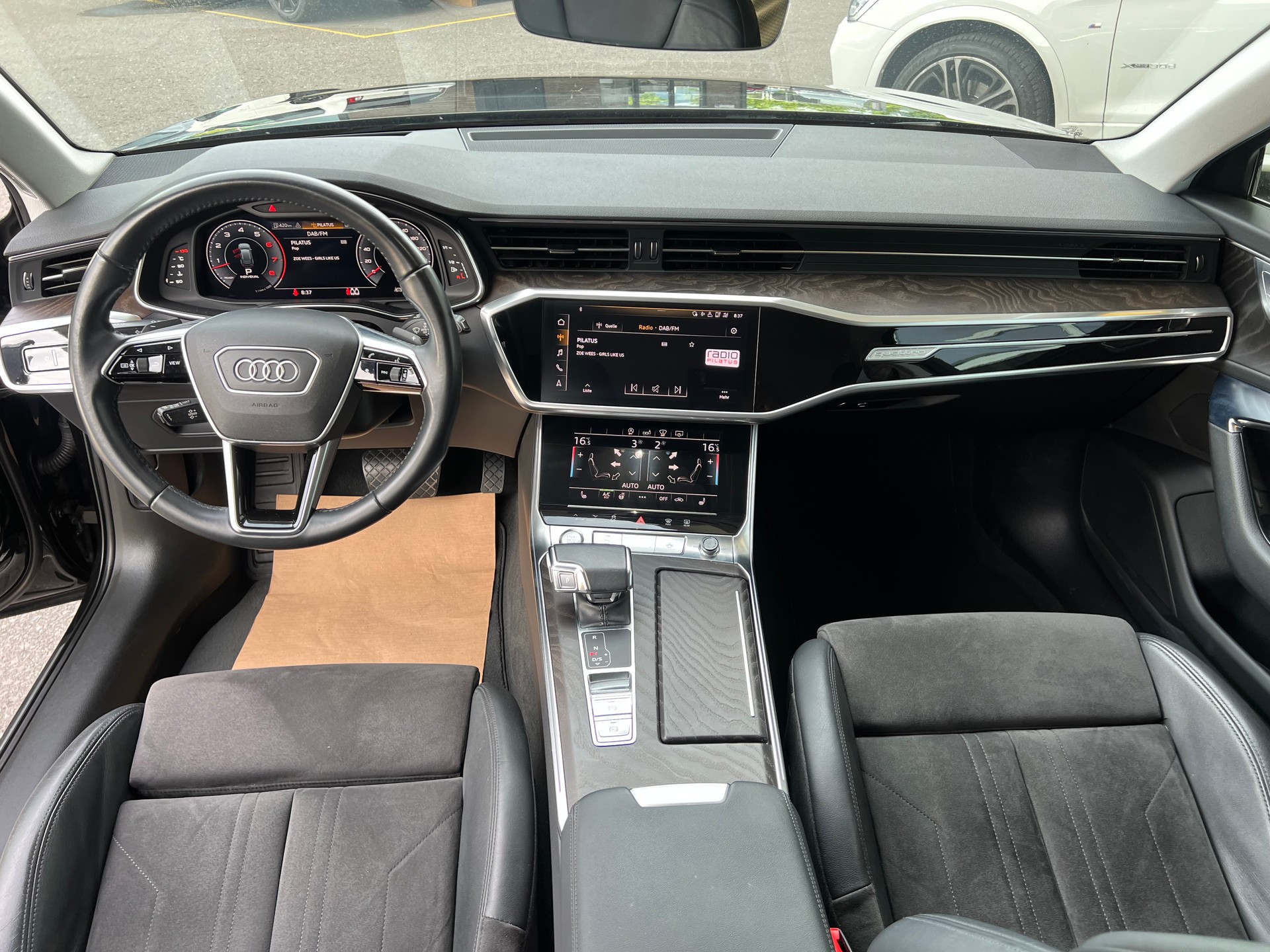 AUDI A6 Avant 55 TFSI S-Line Sport 4x4 S-tronic ** Navi * Head-Up Display * Teilleder * Matrix LED * 12/24 Mt. Garantie möglich ***-image-15