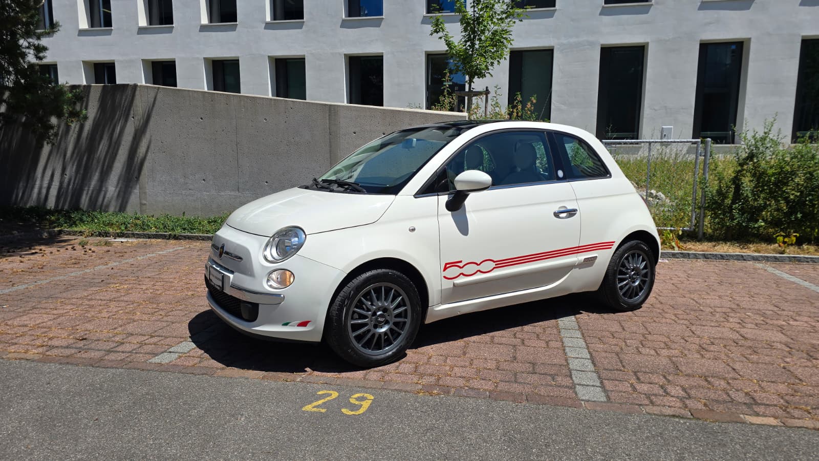 FIAT 1.4 16V Sport Edition 500|Frisch ab MFK und Service | Panorama Dach | Alufelgen | Sport Mode |-image-0
