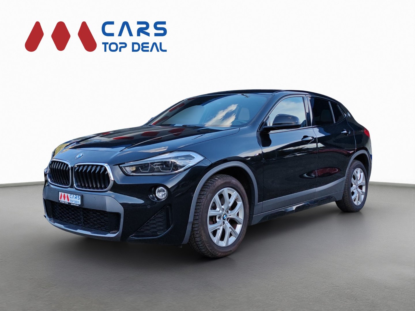 BMW X2 xDrive 20d M Sport Steptronic – 190 ch – Cuir rouge, GPS, boîte auto [Expertisé + Garantie 12 mois]-image-0