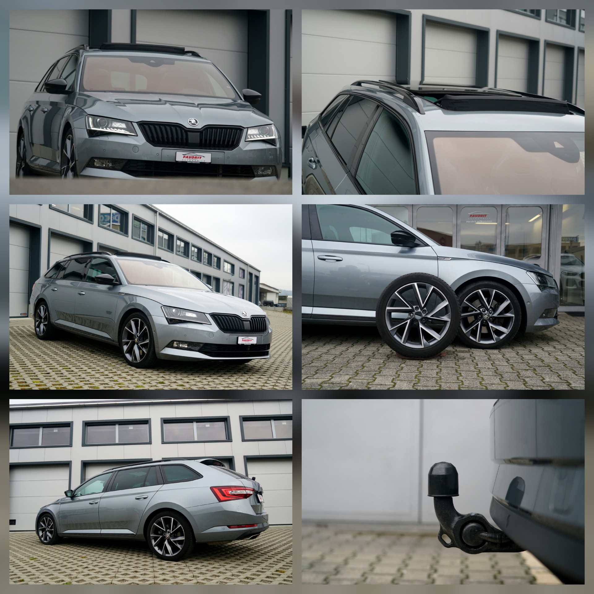 SKODA Superb Combi 2.0 TSI 336 PS Sport Line DSG 4x4 (CH)-image-8