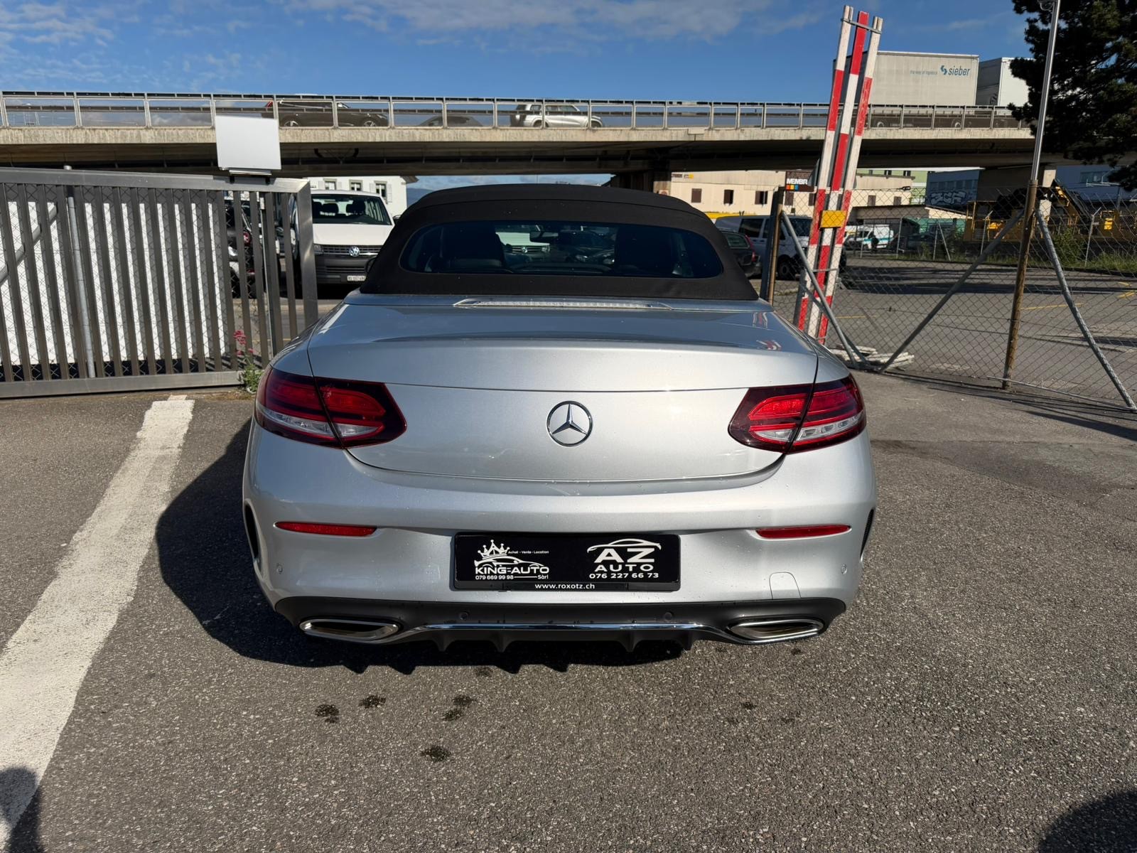 MERCEDES-BENZ C 200 AMG Line Cabriolet 9G-Tronic Garantie 2 ans-image-9