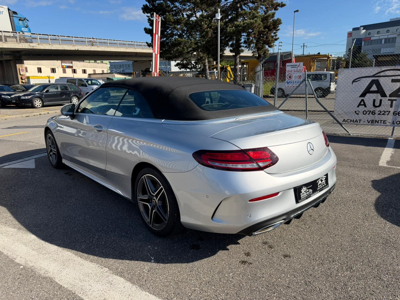 MERCEDES-BENZ C 200 AMG Line Cabriolet 9G-Tronic Garantie 2 ans-image-8