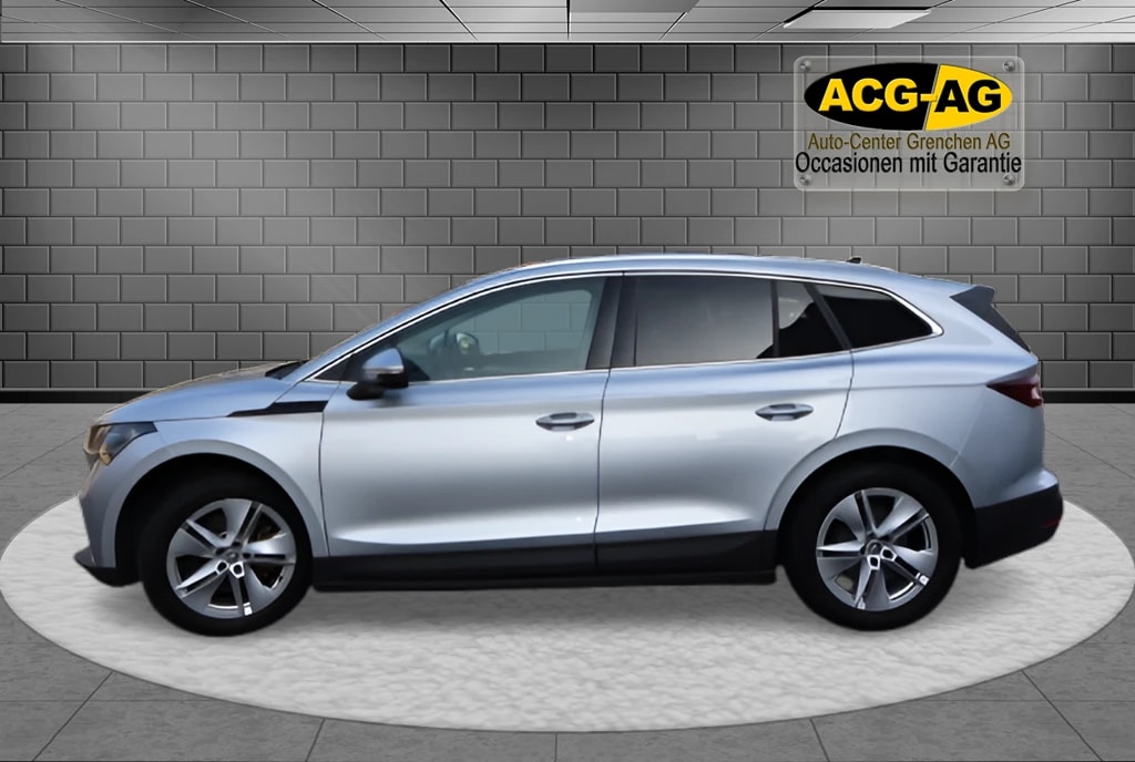 SKODA Enyaq iV 80 ** 204 PS ** Teil-Leder ** Gr-Navi ** RF-Kamera ** Abstandsregelsysteme ** Neues Modell **-image-3