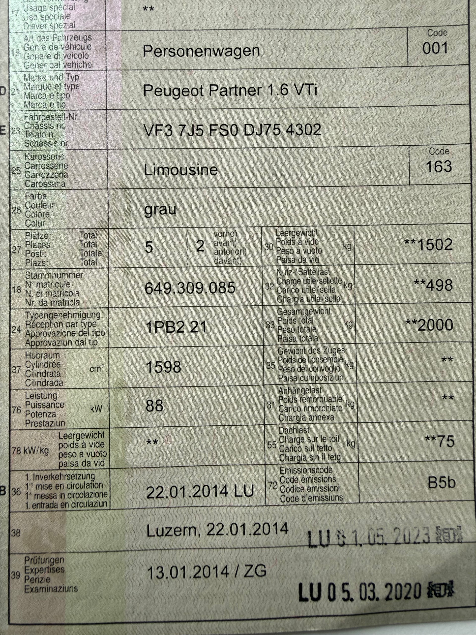 PEUGEOT Partner 1.6 Black&Silver-image-13