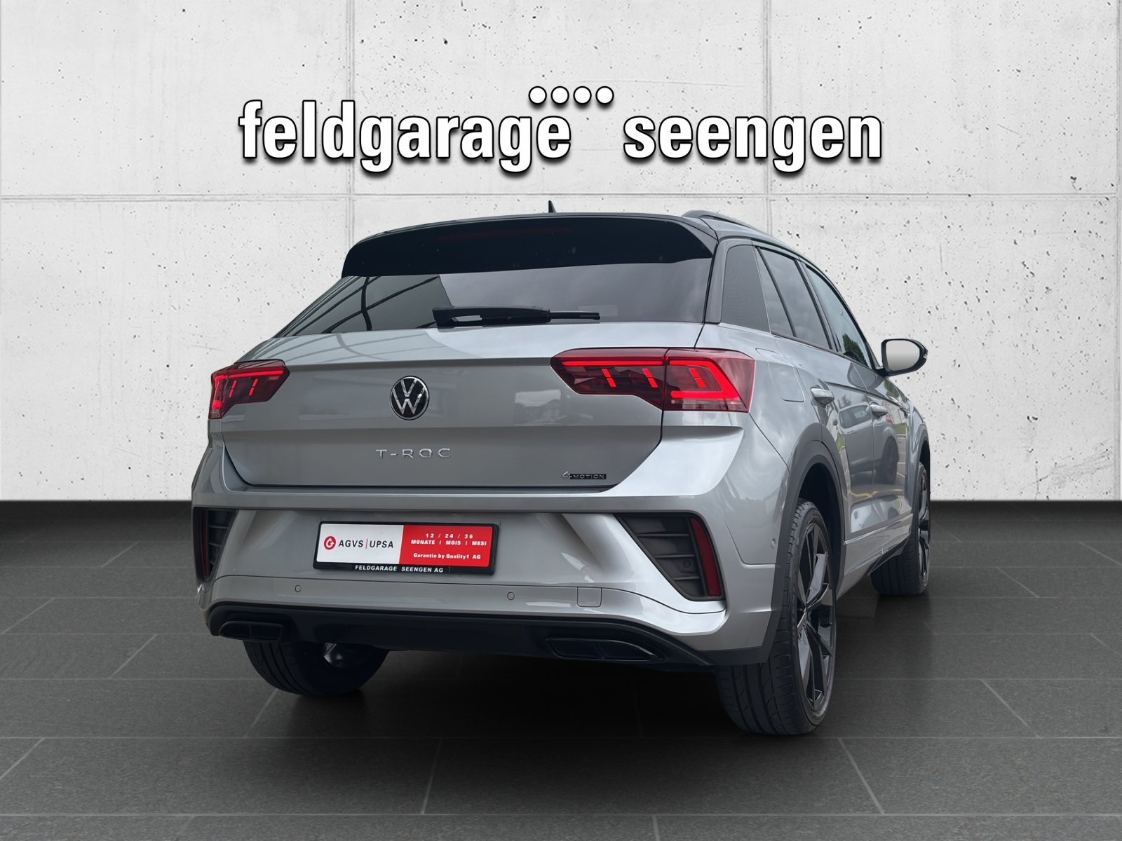 VW New T-Roc 2.0 TSI R-Line DSG 4Motion mit AHK, Standheizung, Panorama-Ausstell-/Schiebedach & fortl. Werksgarantie-image-4